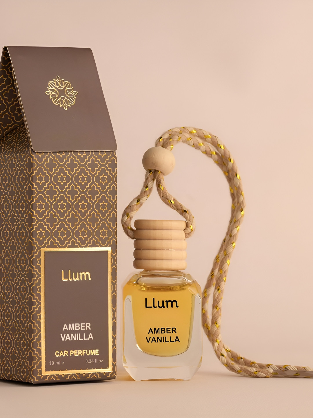 LLUM Amber Vanilla Hanging Car Air Freshener - 10 ml