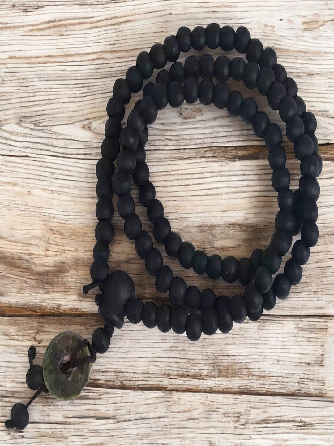 RUHI COLLECTION Unisex Wood Handcrafted Charm Bracelet