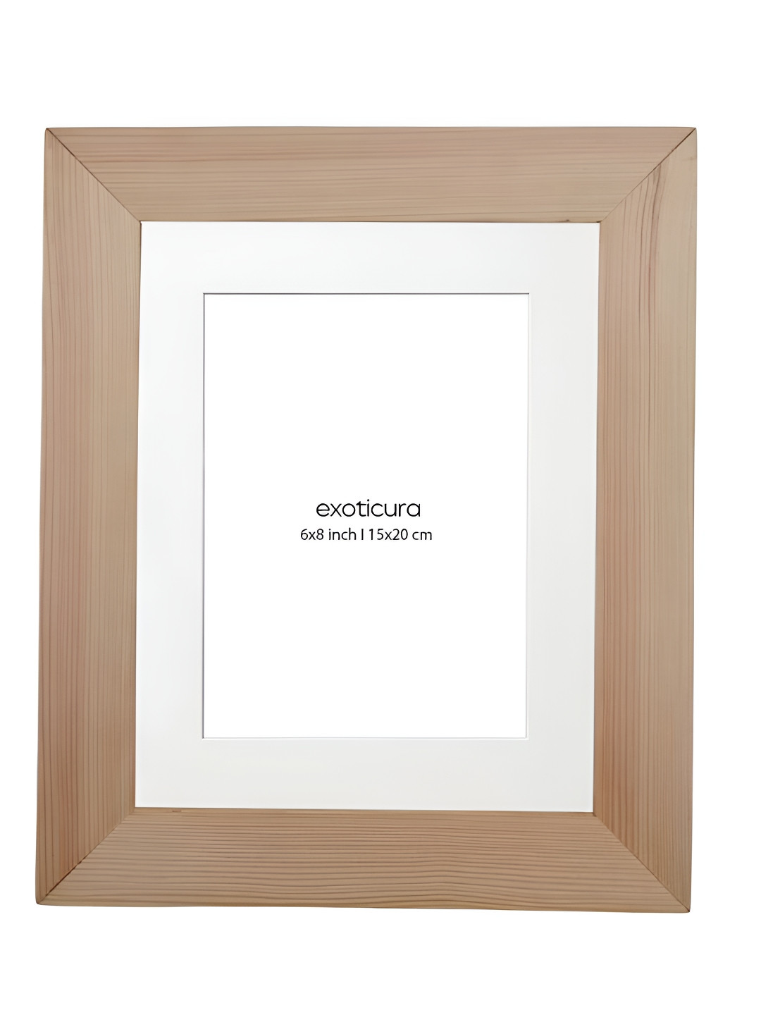 Exoticura Brown 1 Pieces Wood Wall Photo Frames