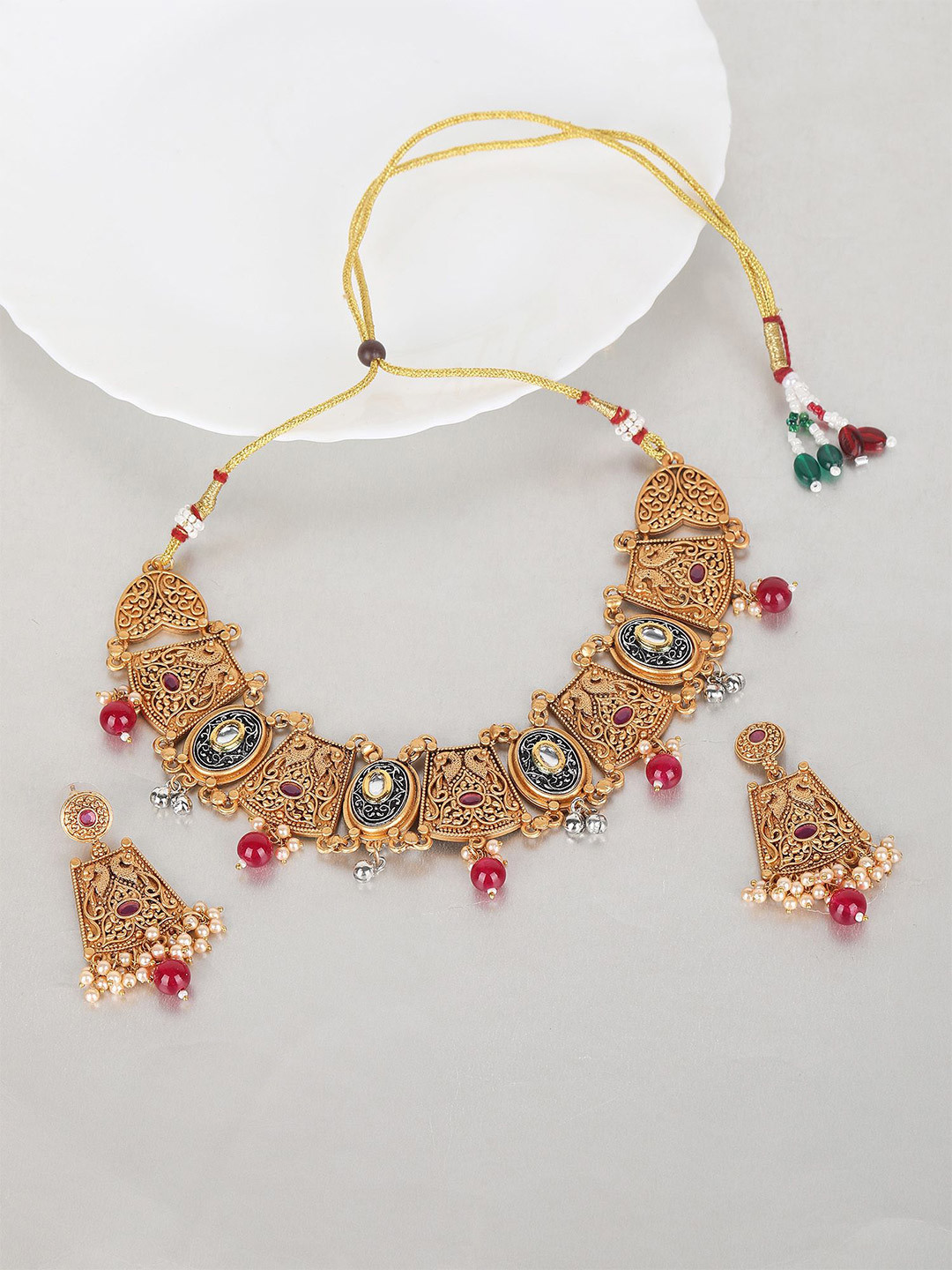 Anouk Gold-Plated Necklace Set