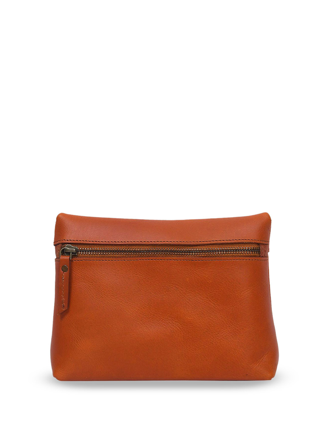 Celtic Leather Swagger Handheld Bag Tan