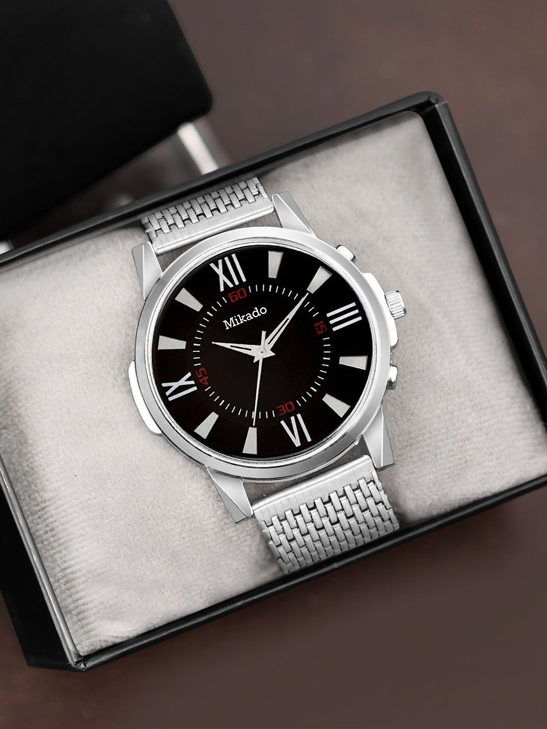 Mikado Men Dial & Bracelet Style Straps Analogue Watch tx y1