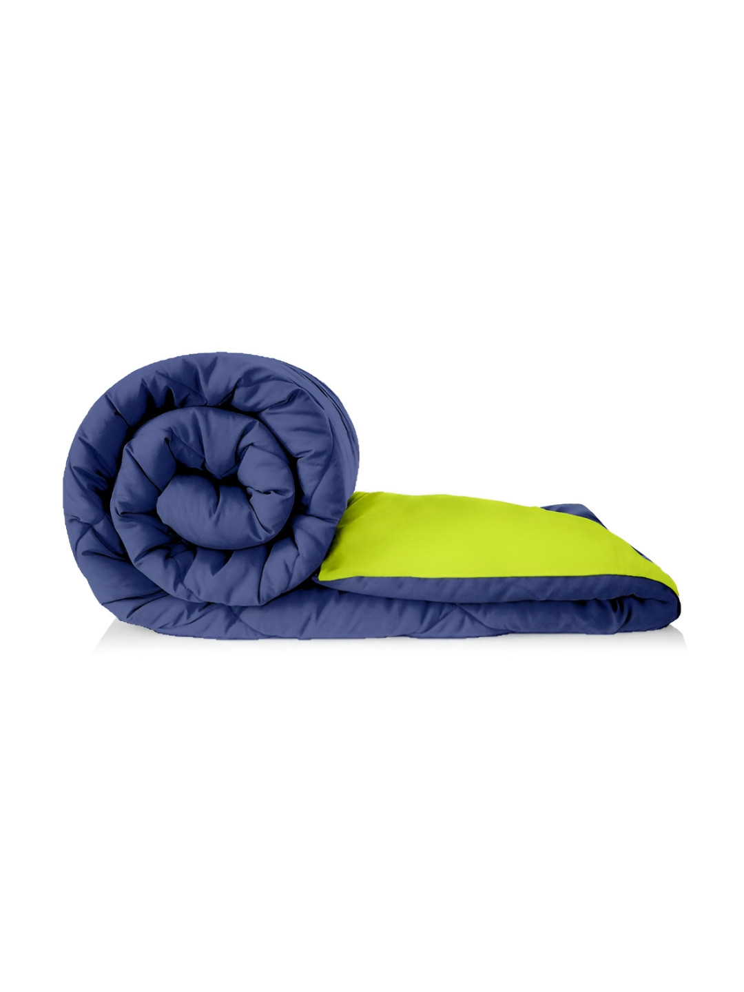 BED-SHEET.COM Blue & Green Microfiber Mild Winter 300 GSM Double Bed Comforter