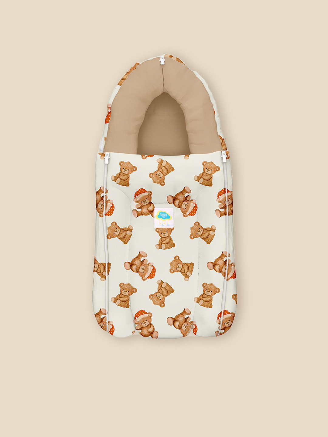 Fancy Fluff Graphic Printed Antimicrobial Baby Sleeping Bag