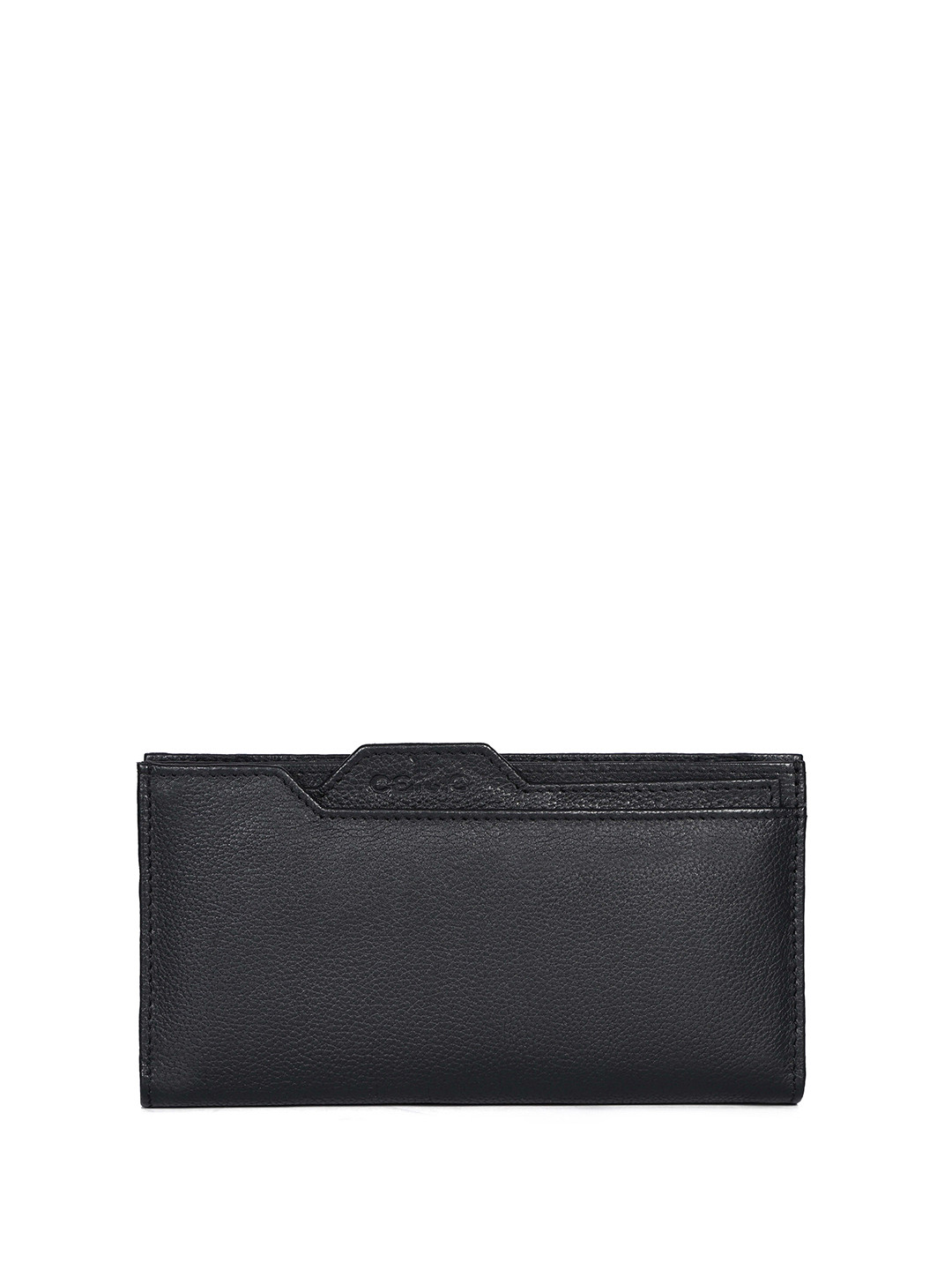 Celtic Textured Black Leather Shopper Handheld Bag