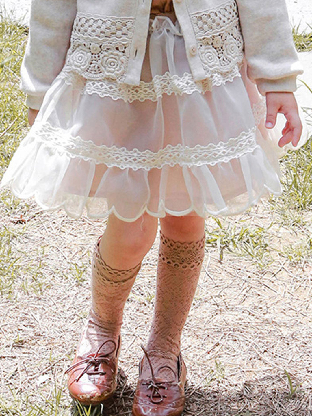LULU & SKY Girls Above-Knee Skirt