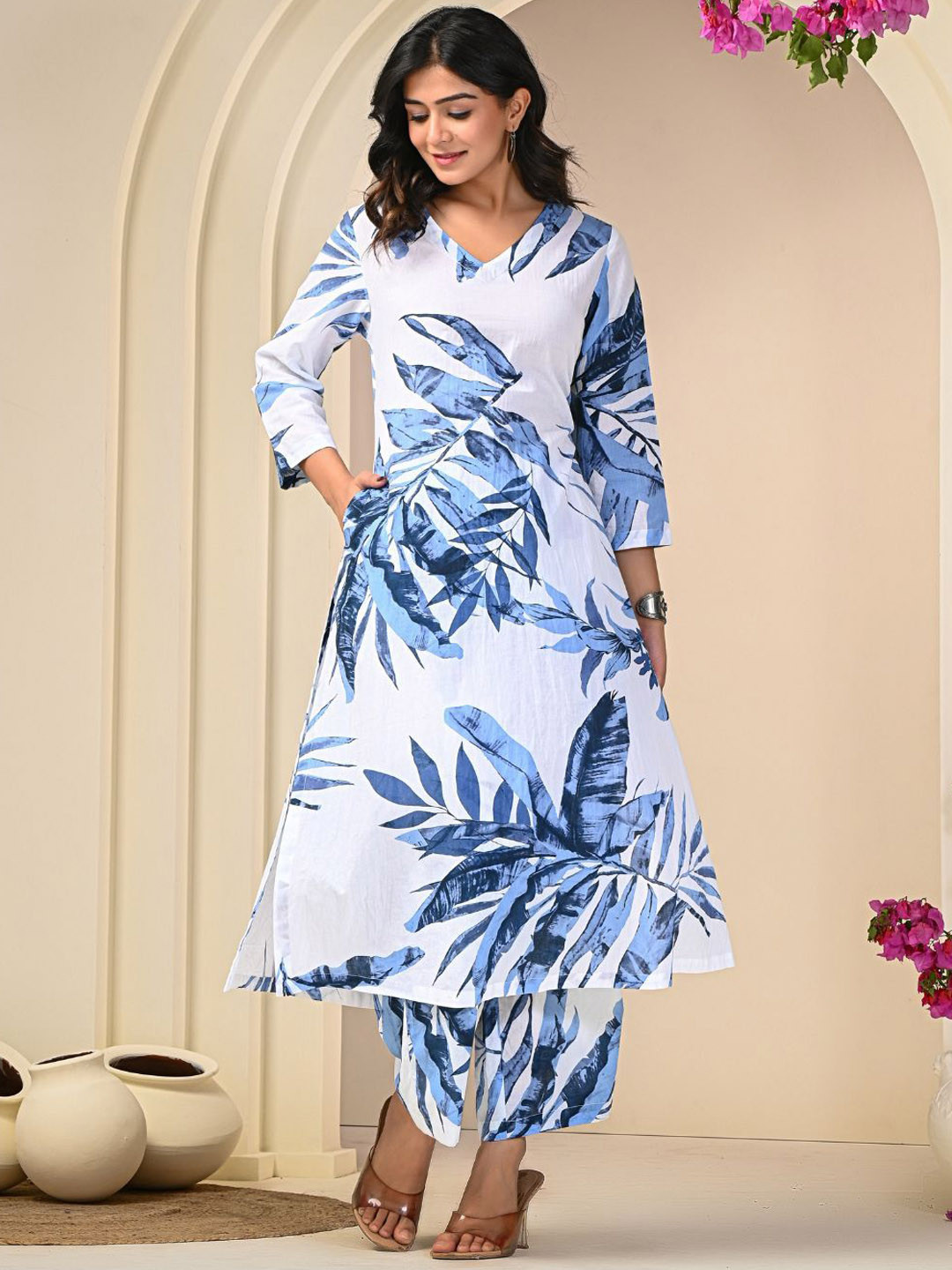 Zolo Label Printed Tunic & Trouser Co-Ords