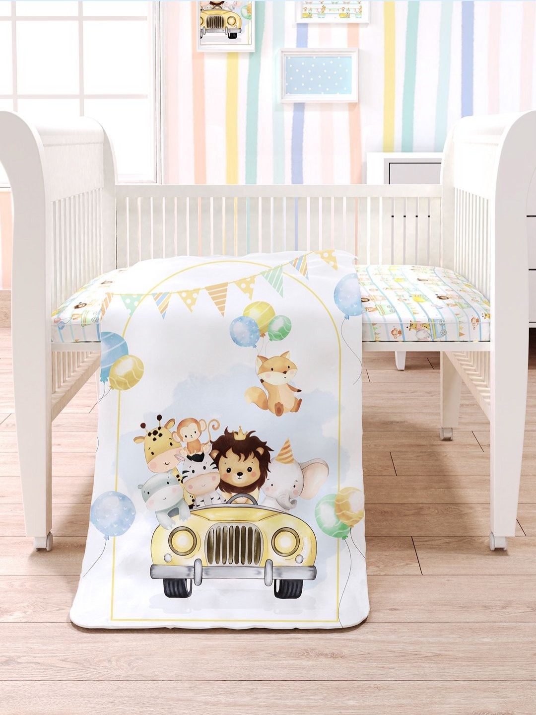 Fancy Fluff Blue AC Room Single Bed Comforter