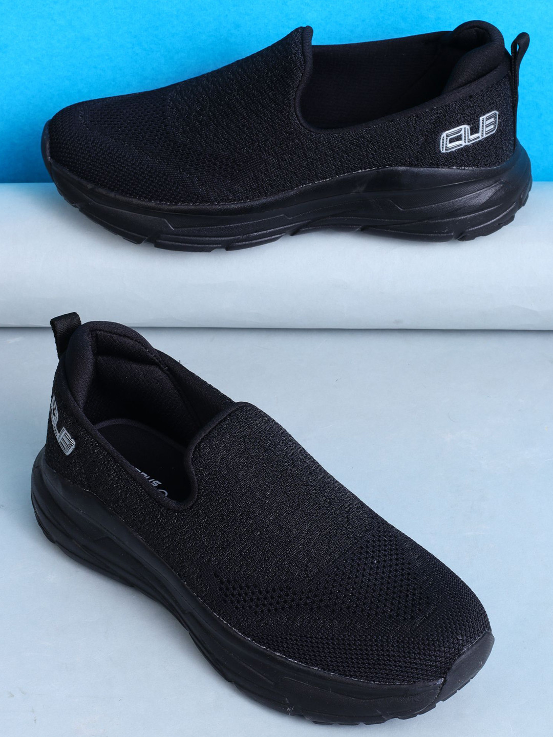 Columbus Men Slip-On Memory Foam Walking Non-Marking Shoes