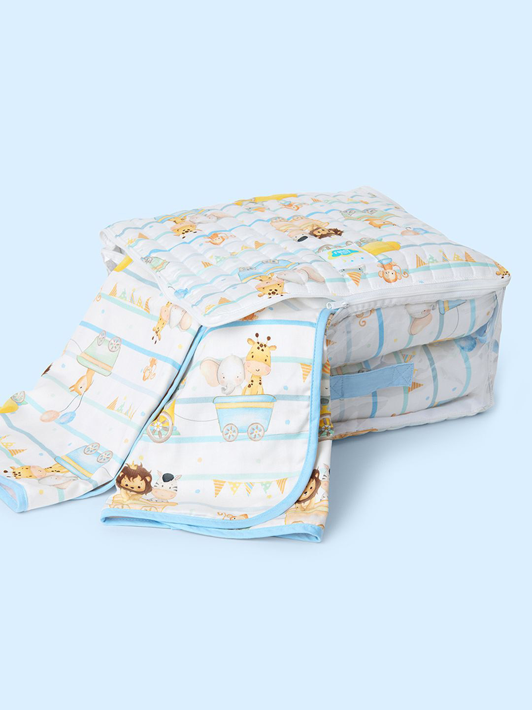 Fancy Fluff Printed Organic Cotton Storage Bag