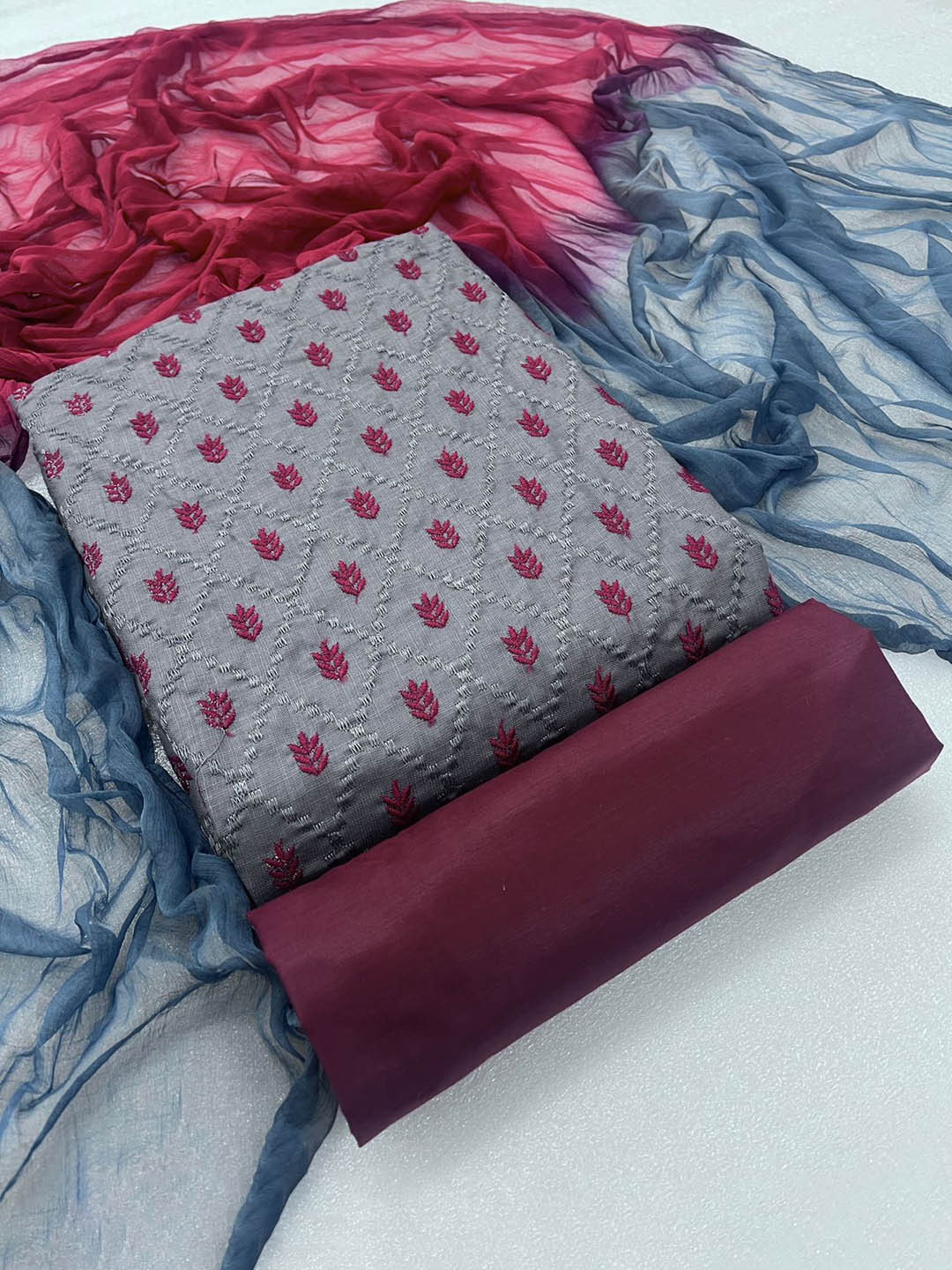 Suha Unstitched Dress Material