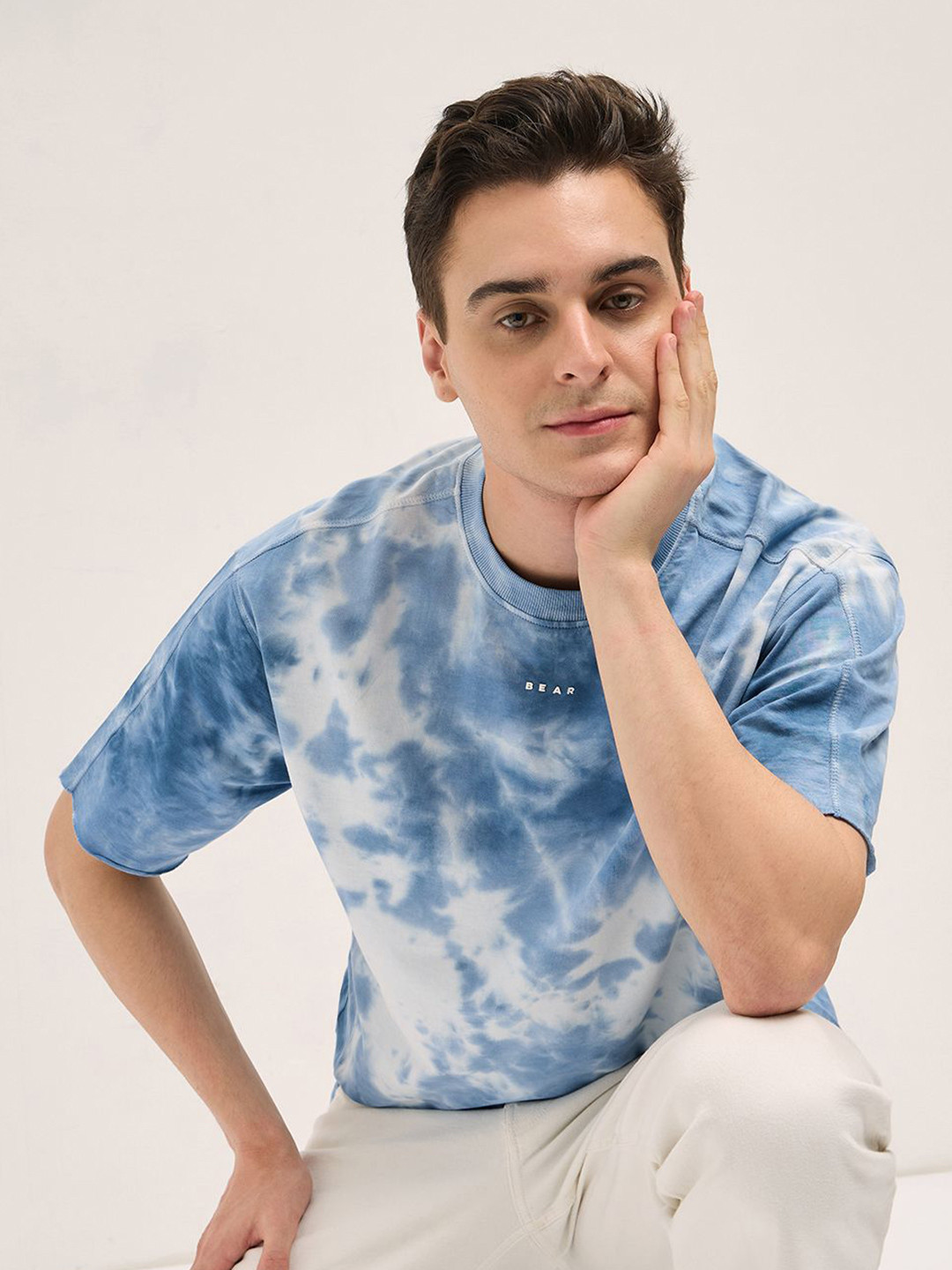THE BEAR HOUSE Men Tie and Dye Dyed T-shirt