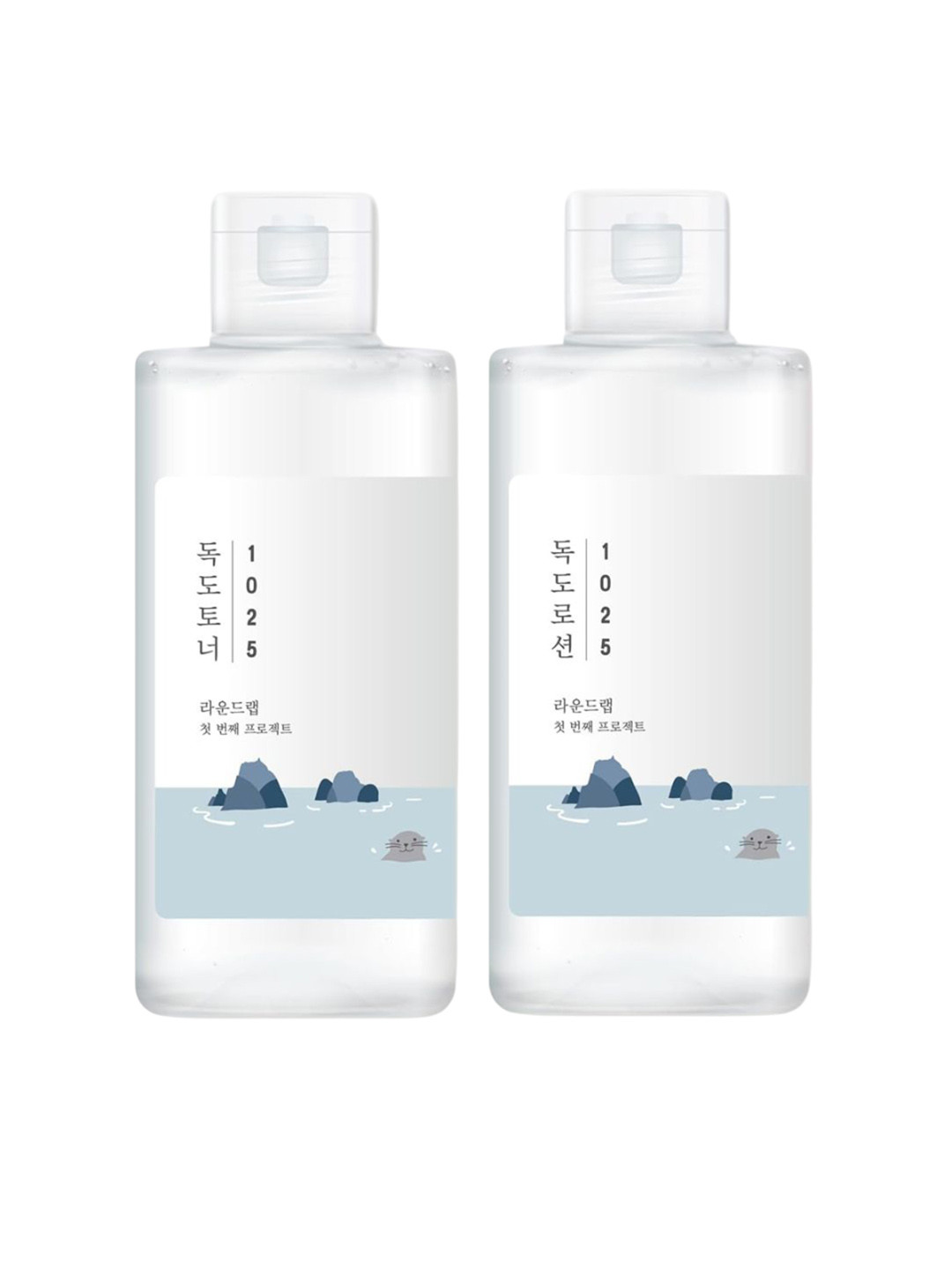 Round Lab Set Of 2 1025 Dokdo Toner - 200 ml Each