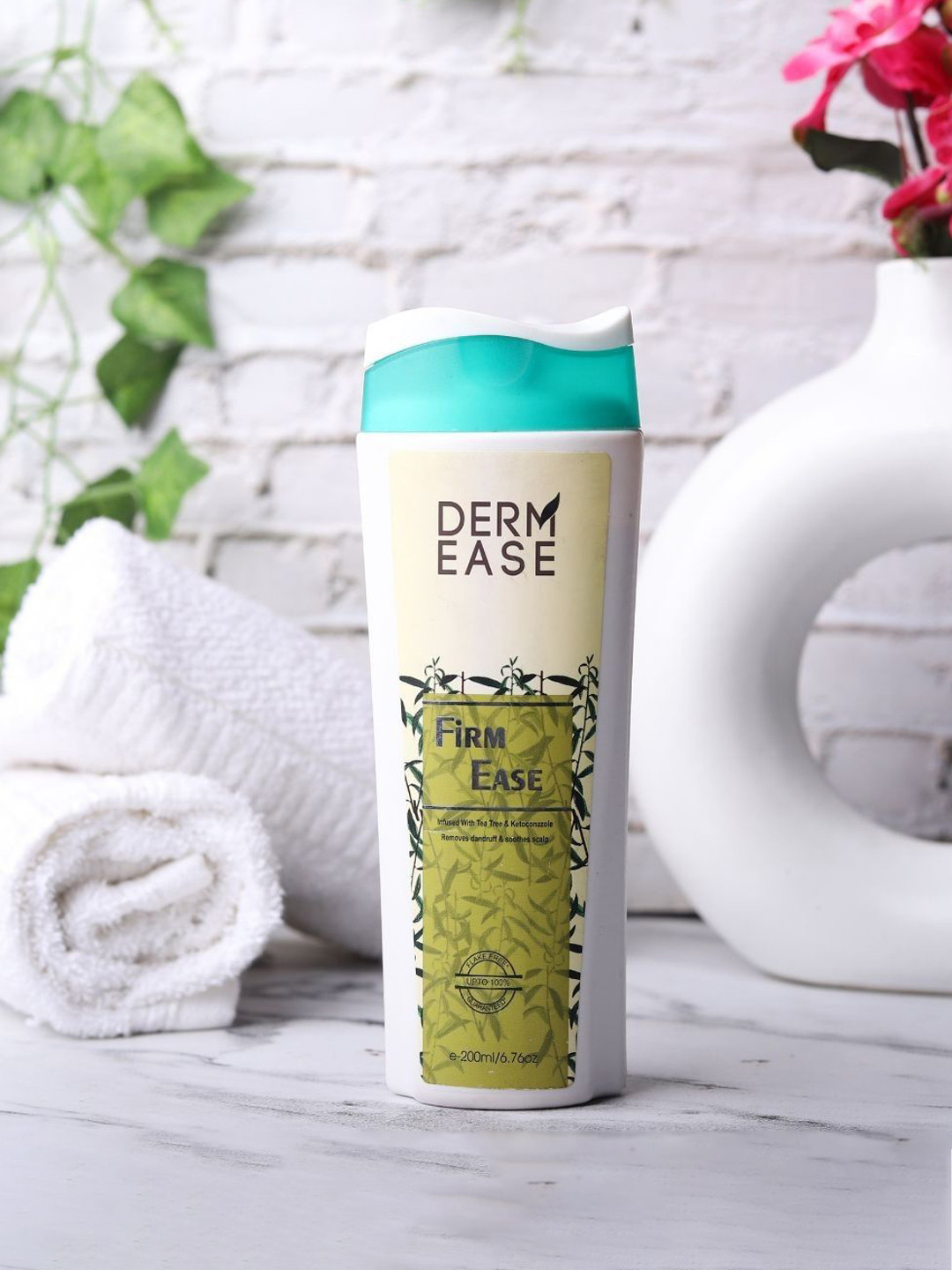 DERMEASE Firm Ease Anti Dandruff Shampoo Infused With Tea Tree & Ketoconazole - 200 ml