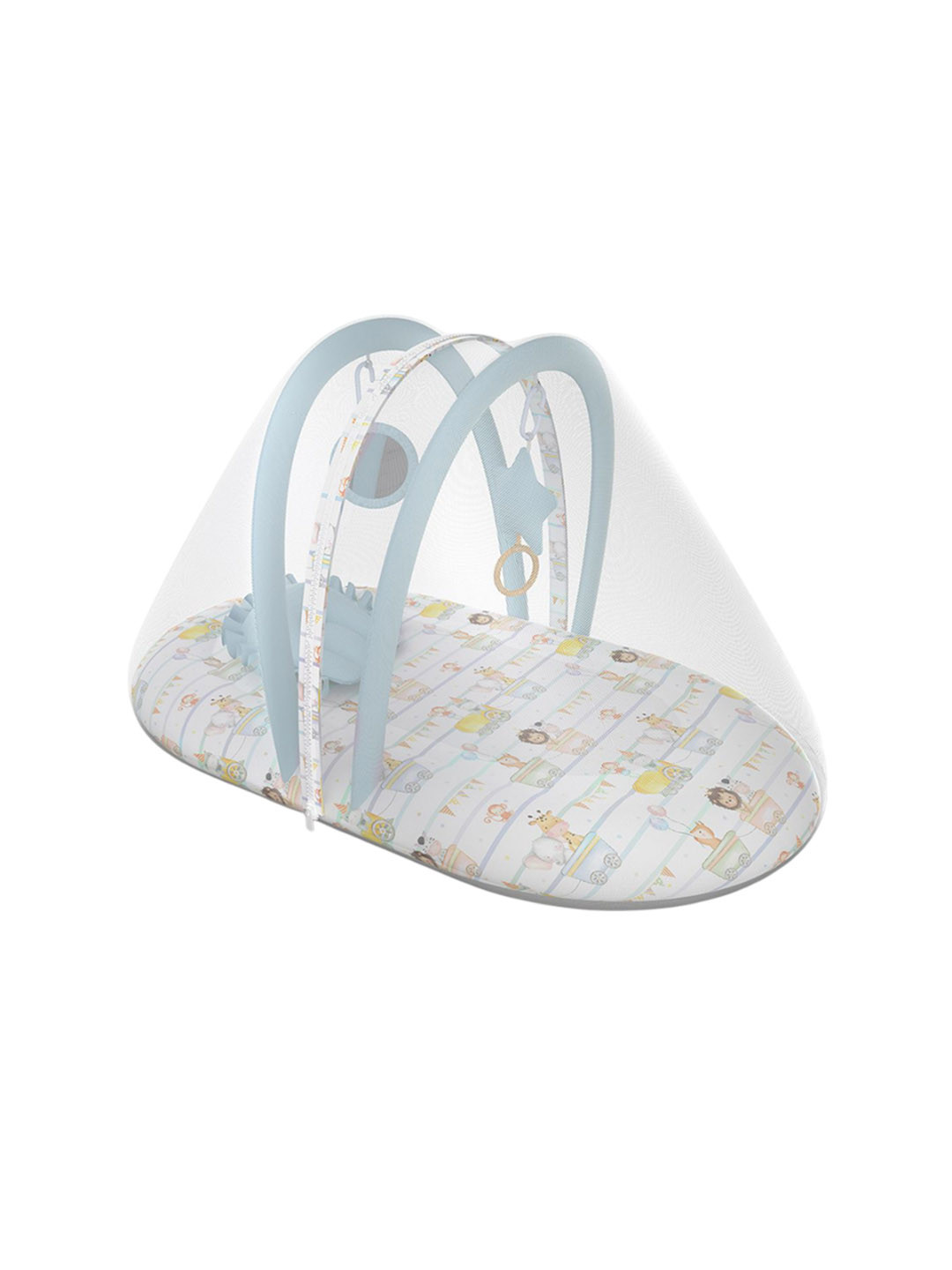 Fancy Fluff Infant Boys Printed Baby Bed Set