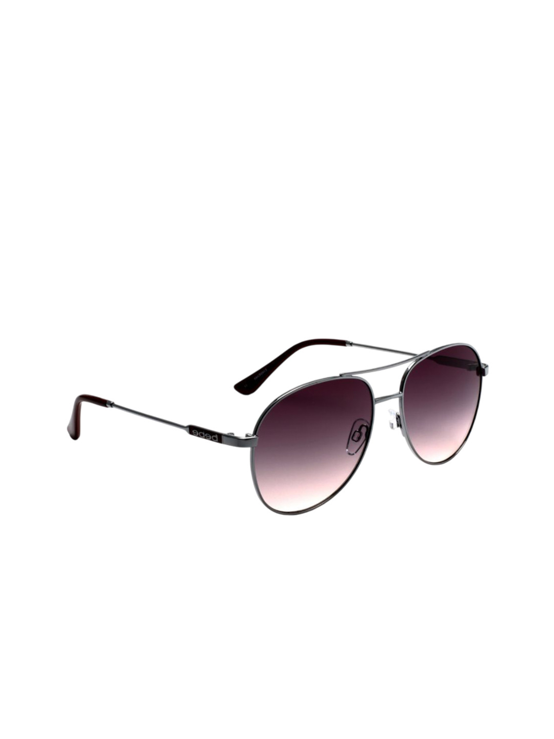 bebe Women Rectangle Sunglasses with UV Protected Lens BB 3045 C2 57