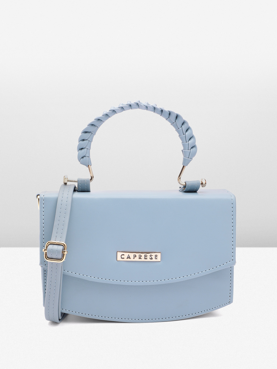 Caprese Giko Women Blue Medium Sling Bag