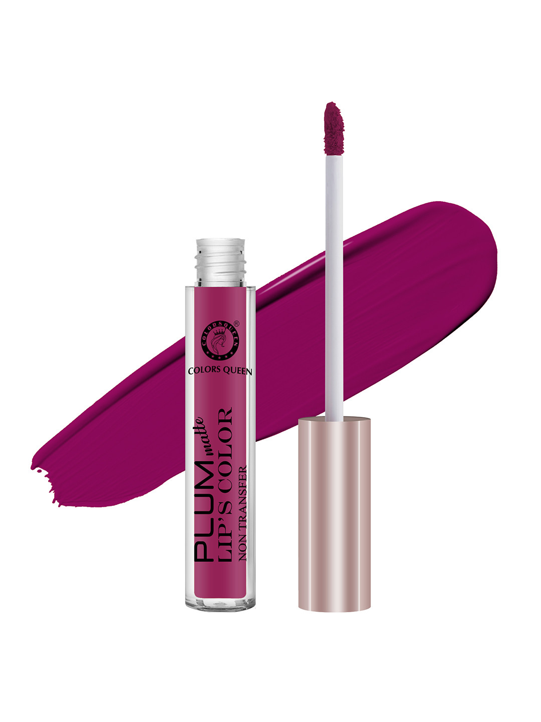 Colors Queen Plum Matte Non-Transfer Waterproof Liquid Lipstick 7g - Boysenberry 11
