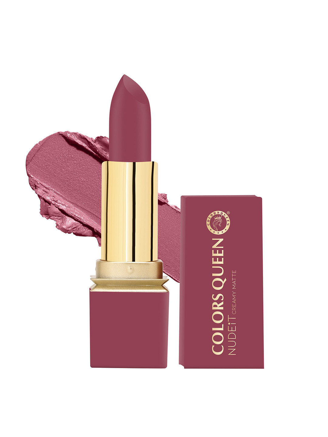 Colors Queen Nude It Creamy Matte Lipstick 3.6g - Dark Pink 06