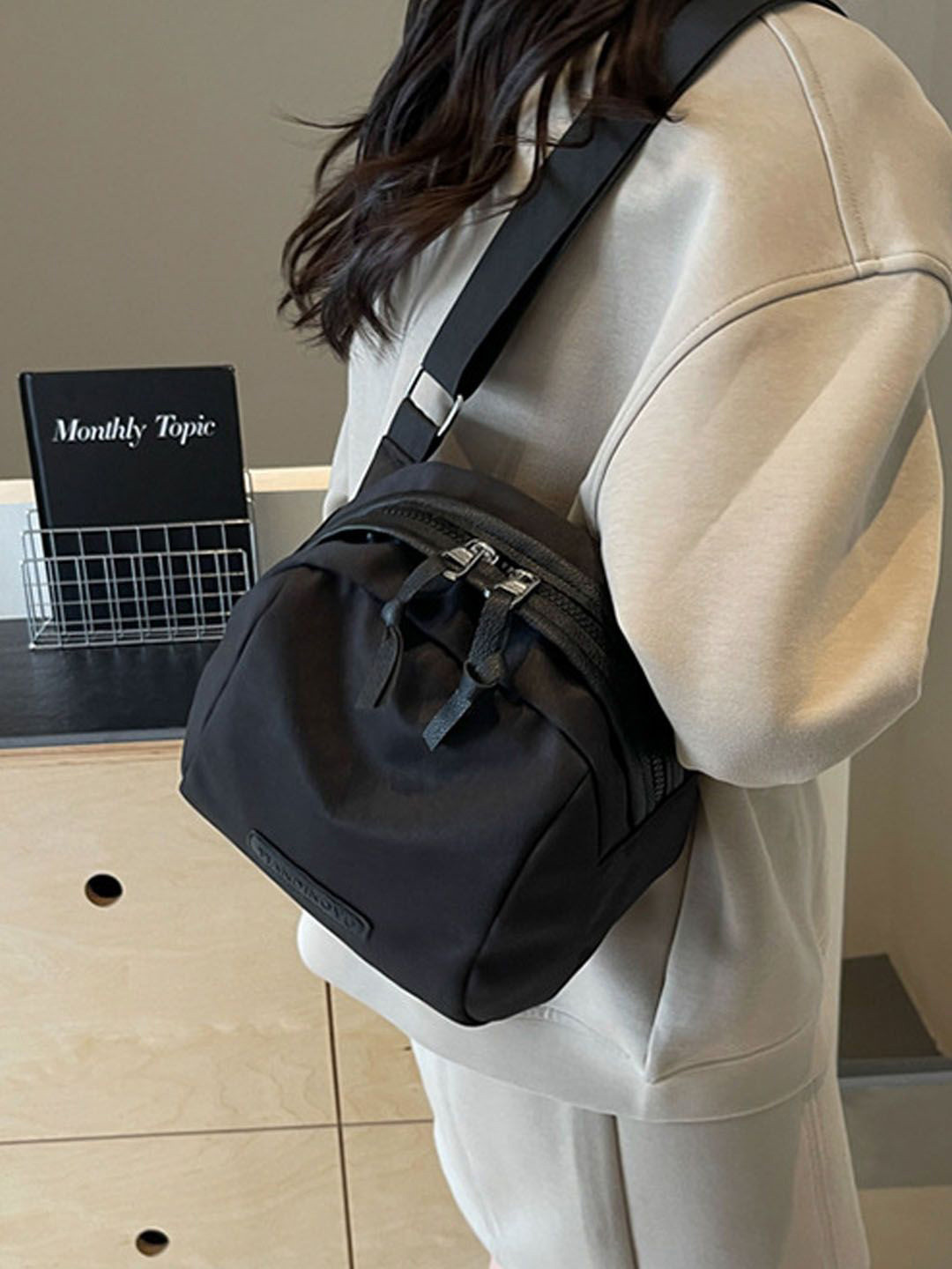 StyleCast Checked Fanny Pack