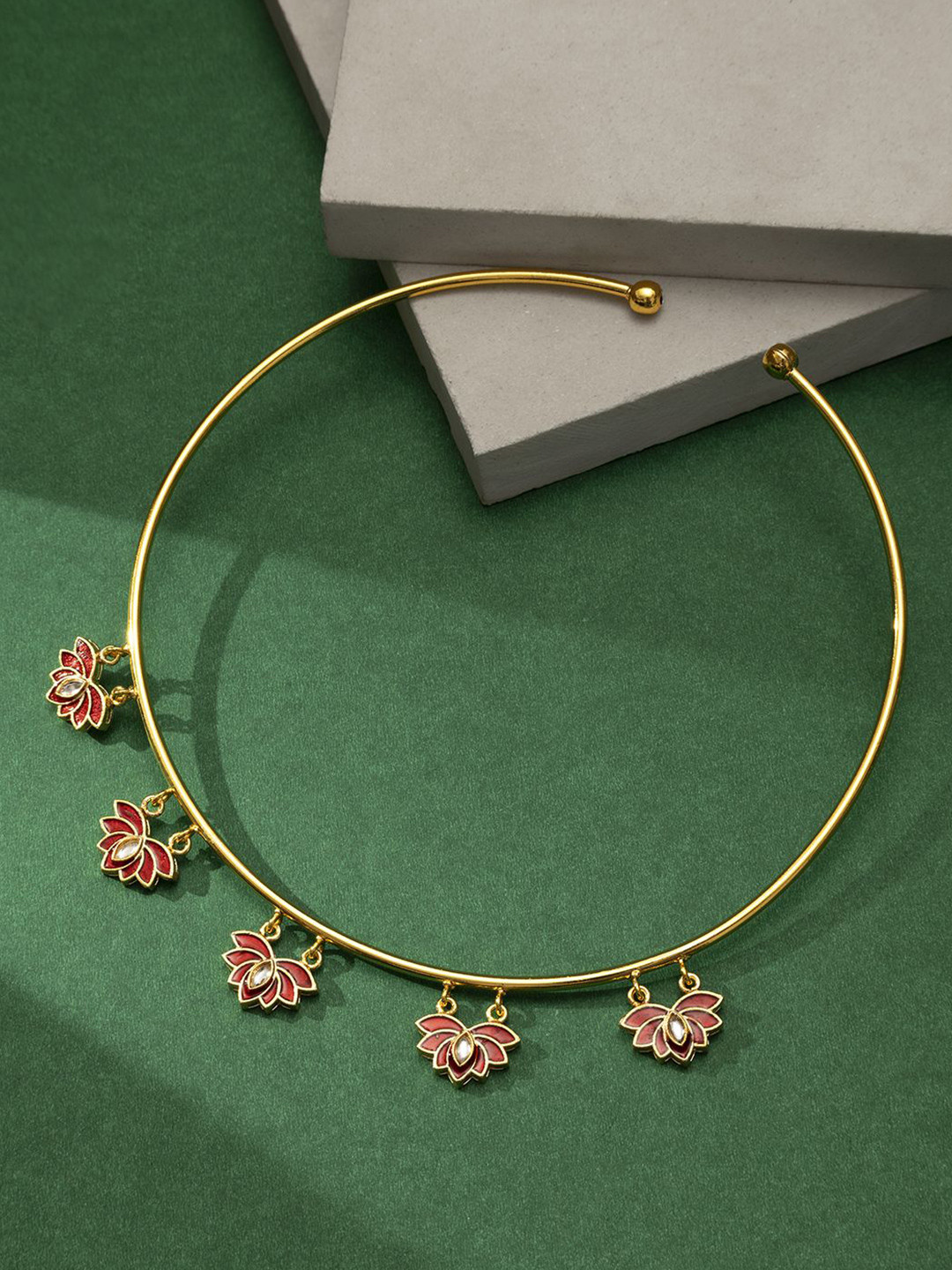 TEEJH Feeling Gold-Plated Necklace
