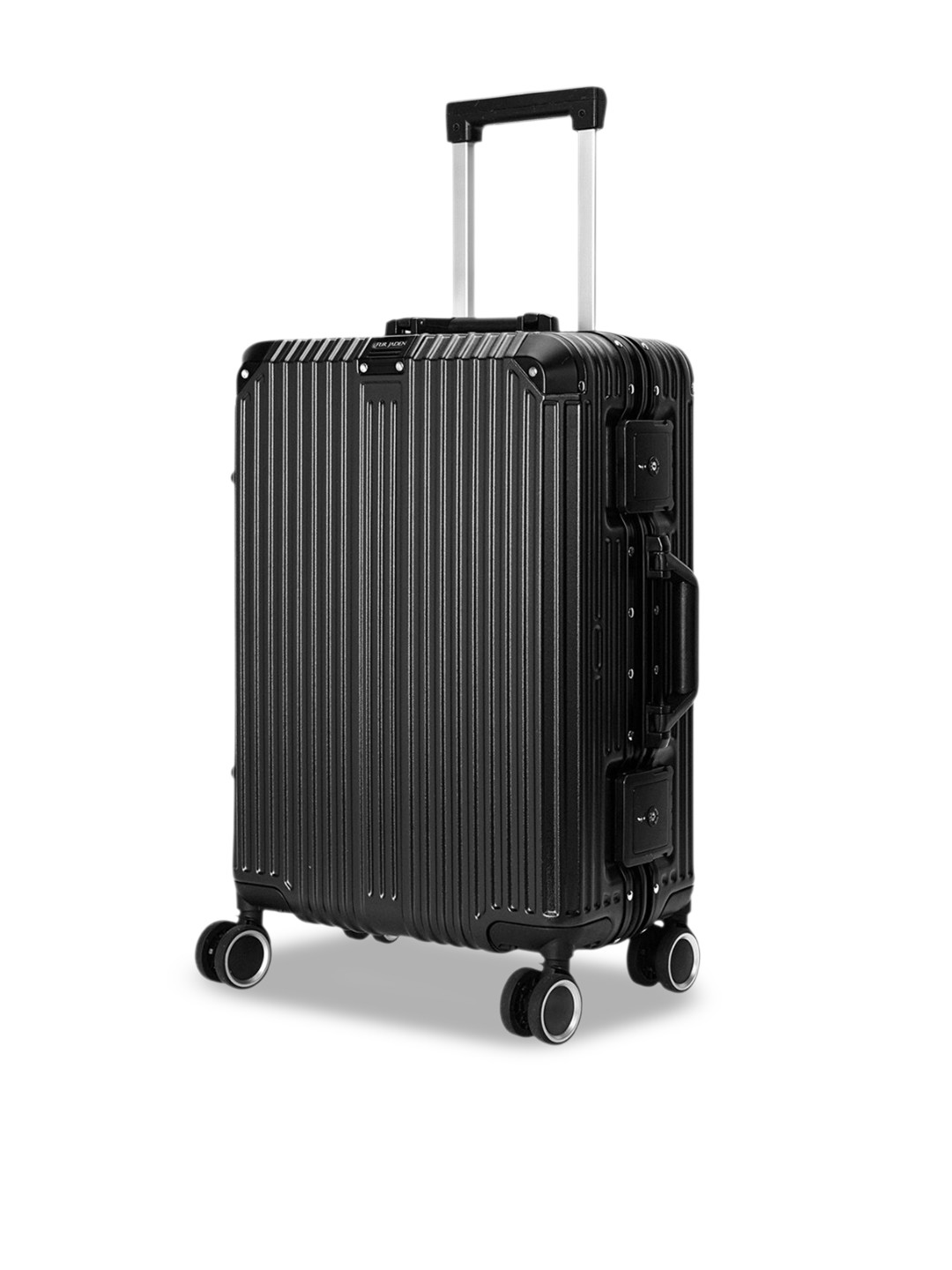 FUR JADEN Unisex Pack OF 2 Textured The Voyager Hard-Sided Cabin Trolley Bag