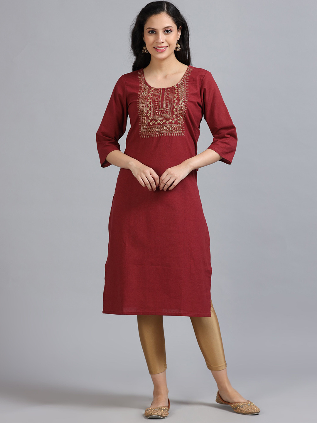 Marcia Women Printed Sequinned Kurta
