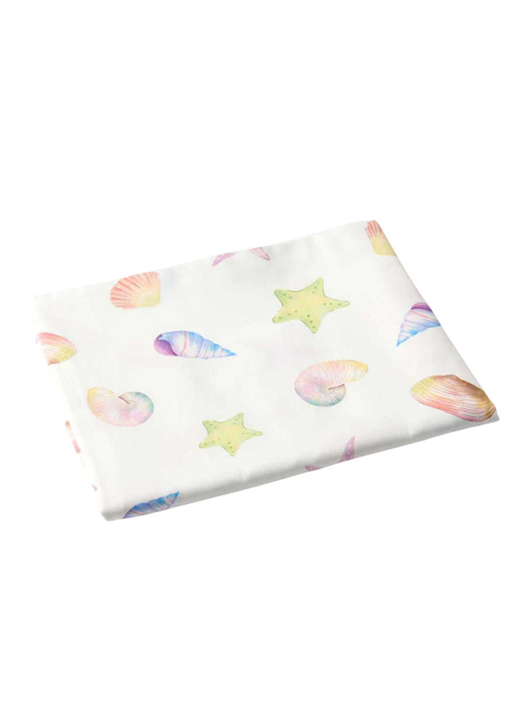 Fancy Fluff Infants Girls Printed Cot Bedsheet Baby Bed Set