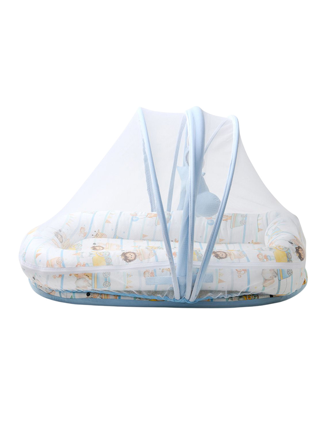 Fancy Fluff Boys Printed Baby Bed Set