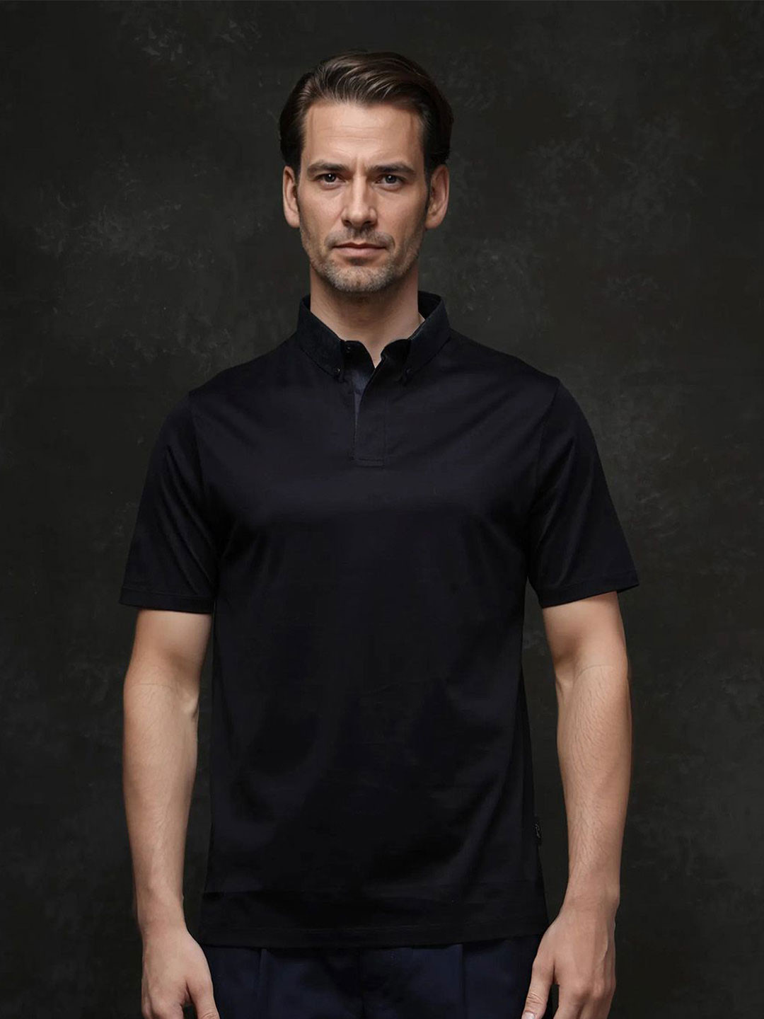 RARE RABBIT Men Solid Clarence-1 Cotton T-shirt