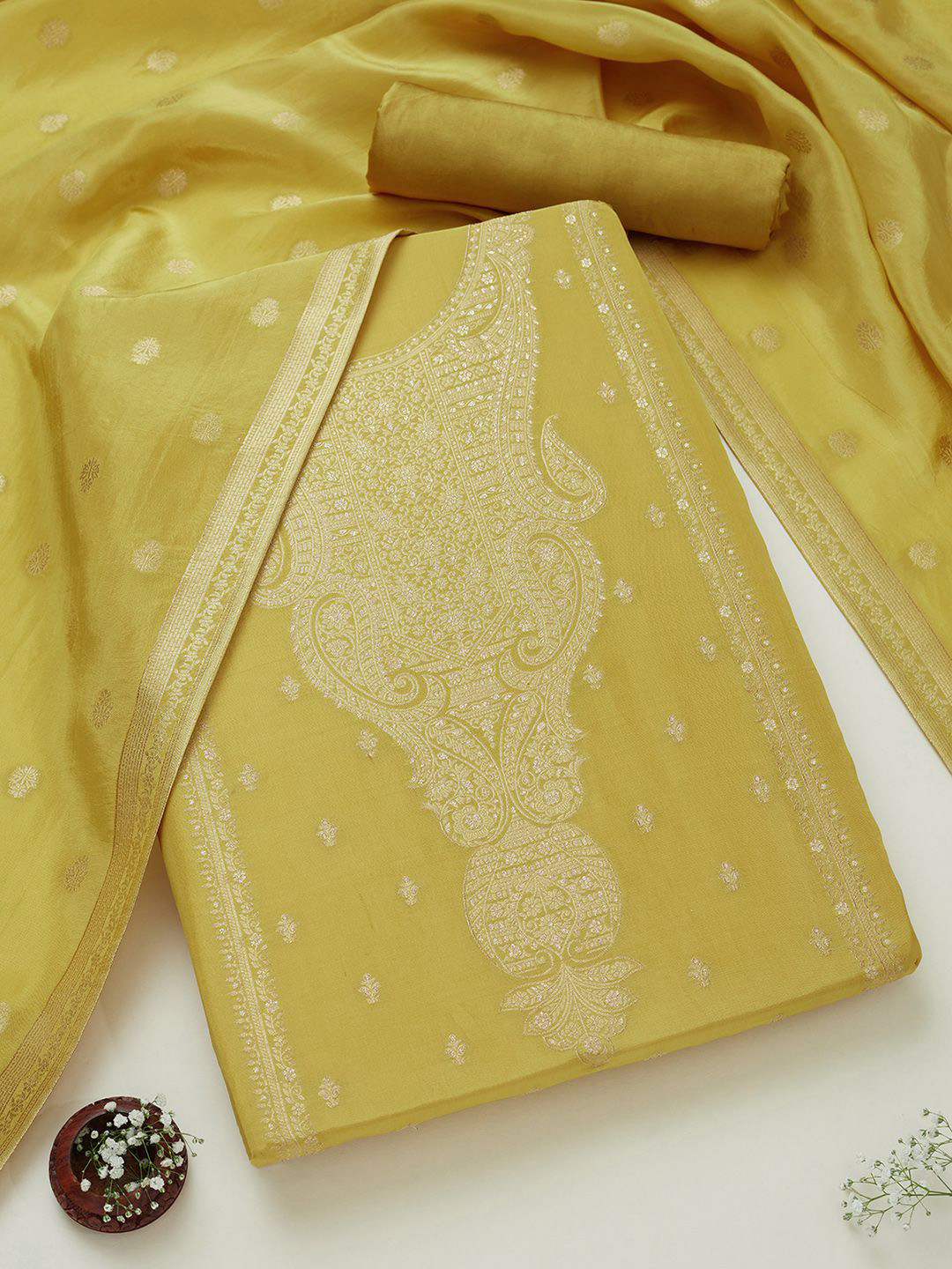 Soch Unstitched Dress Material