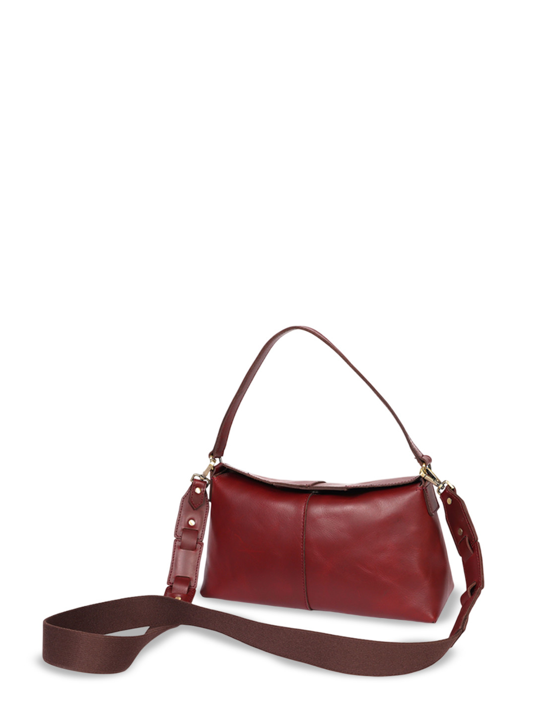 Celtic Leather Bucket Sling Bag