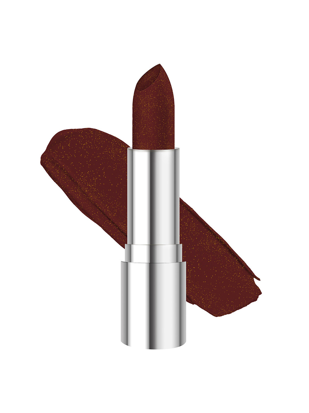 Colors Queen Blast Smudge Proof Glittering Matte Lipstick 3.8 g - Royal Maroon 12