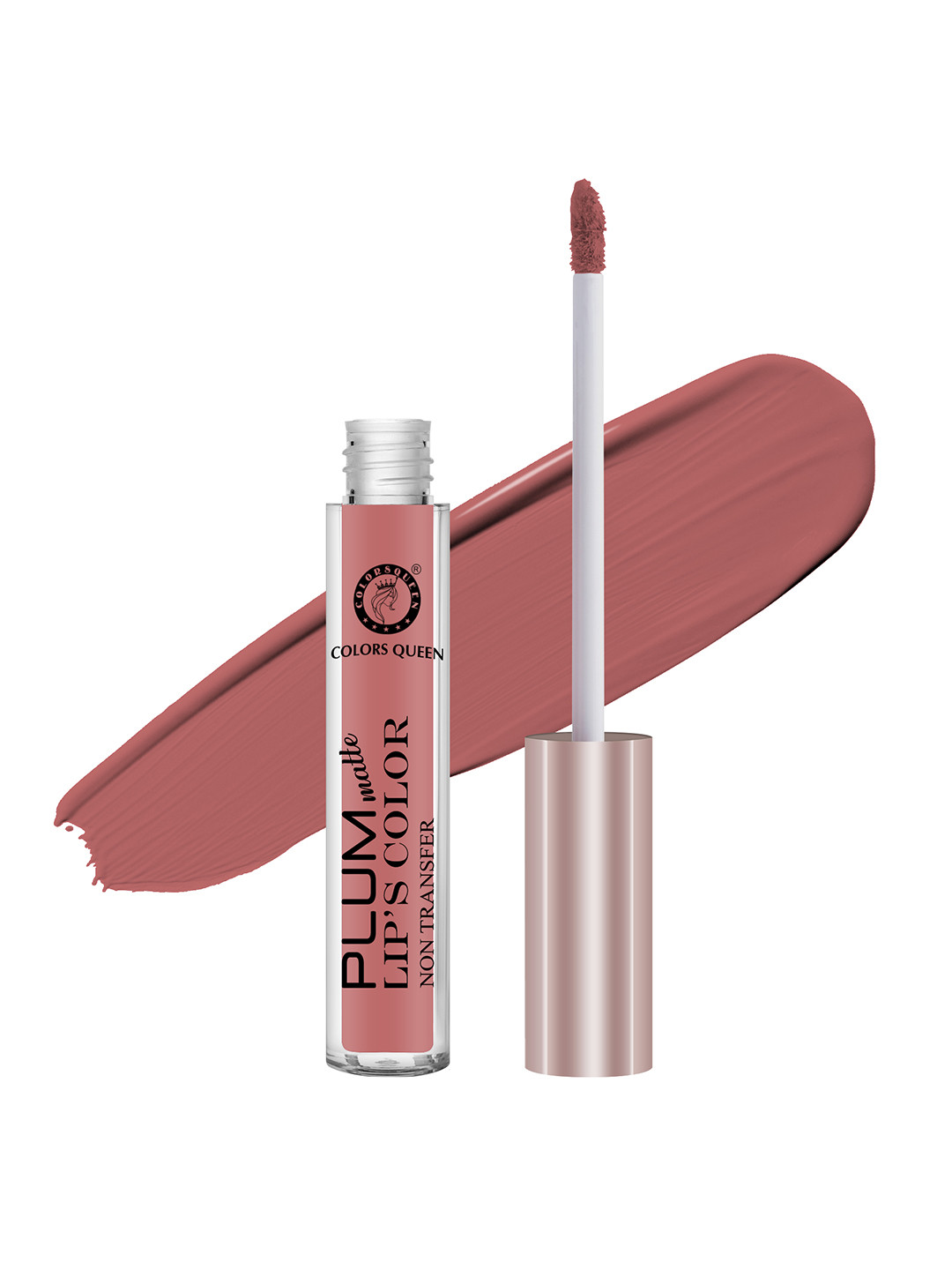 Colors Queen Plum Matte Non-Transfer Waterproof Liquid Lipstick 7g - Ice Nude 05