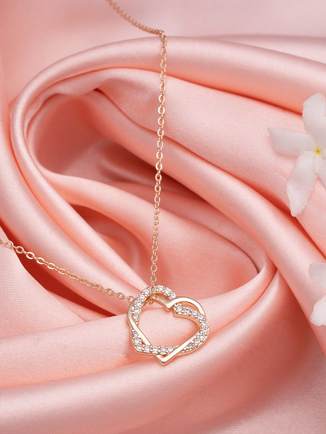 Avyana Rose Gold-Plated Necklace