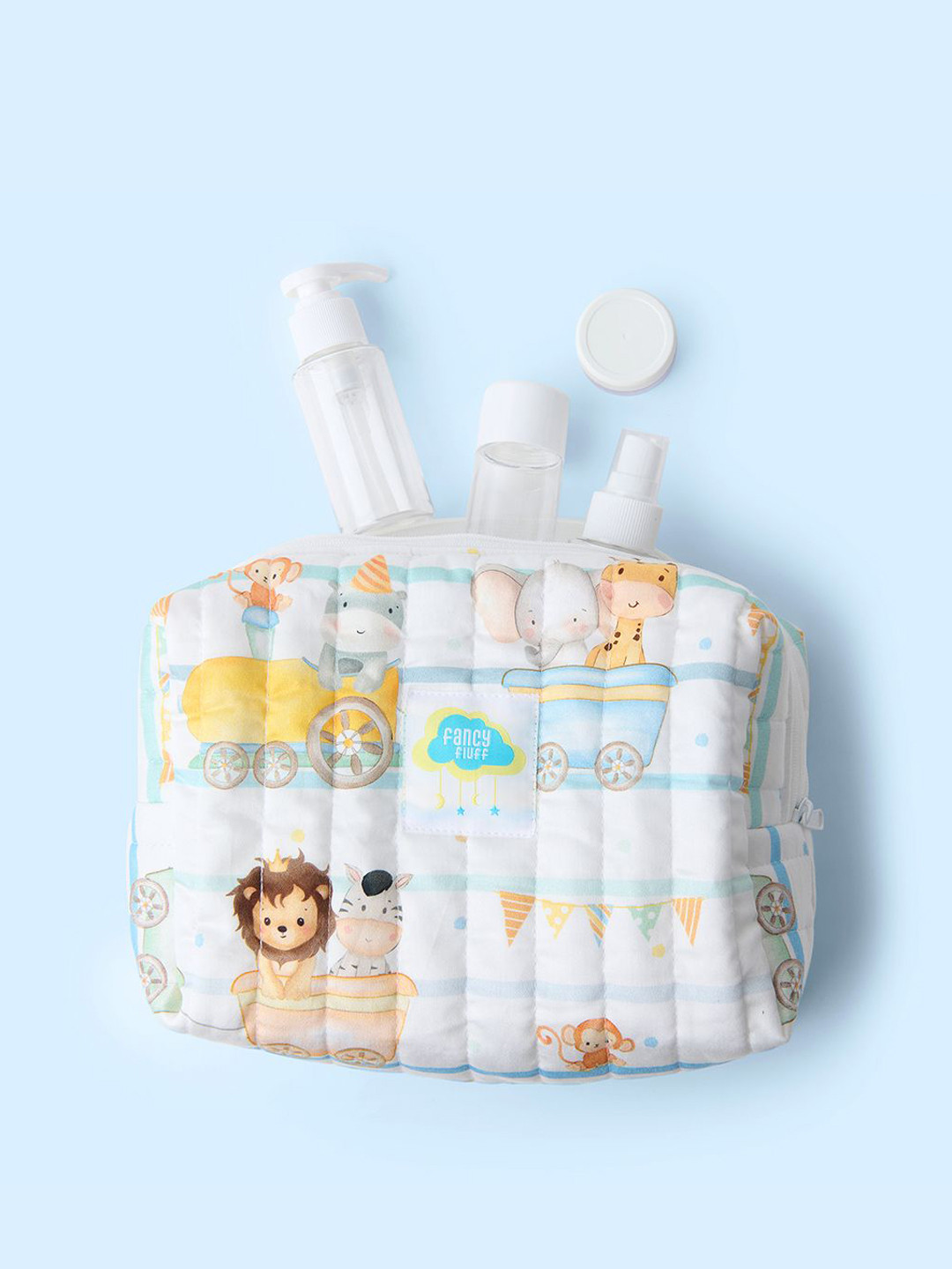 Fancy Fluff Kids Textured Travel Pouch Kit