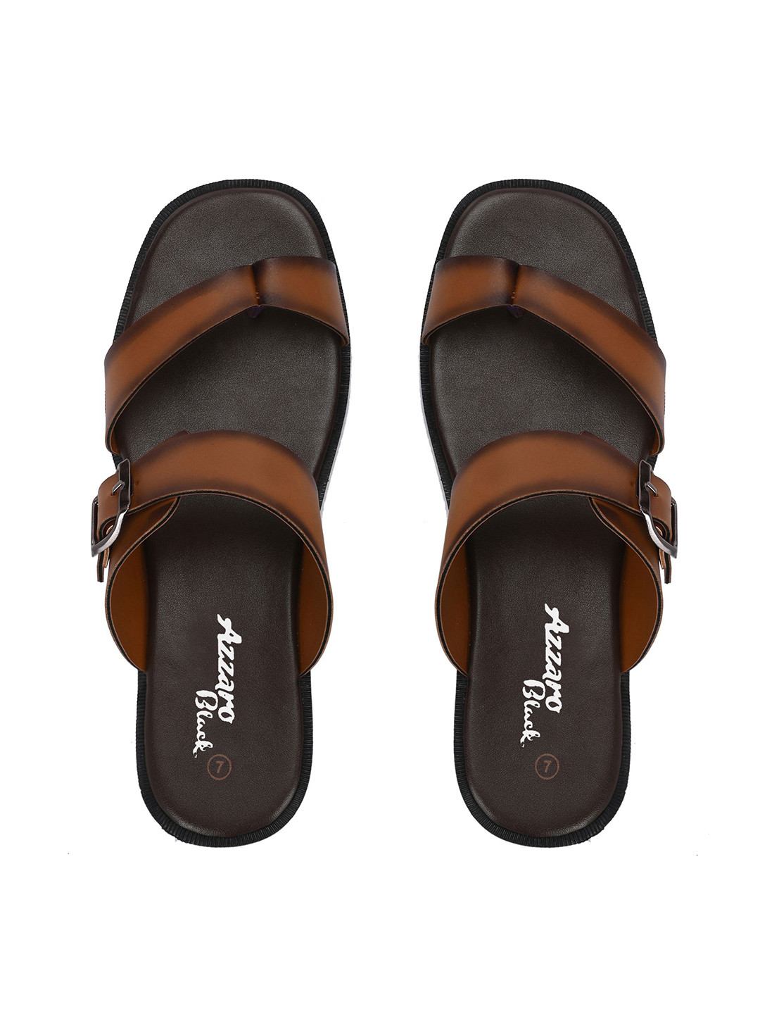 Azzaro Black Men Slip-On