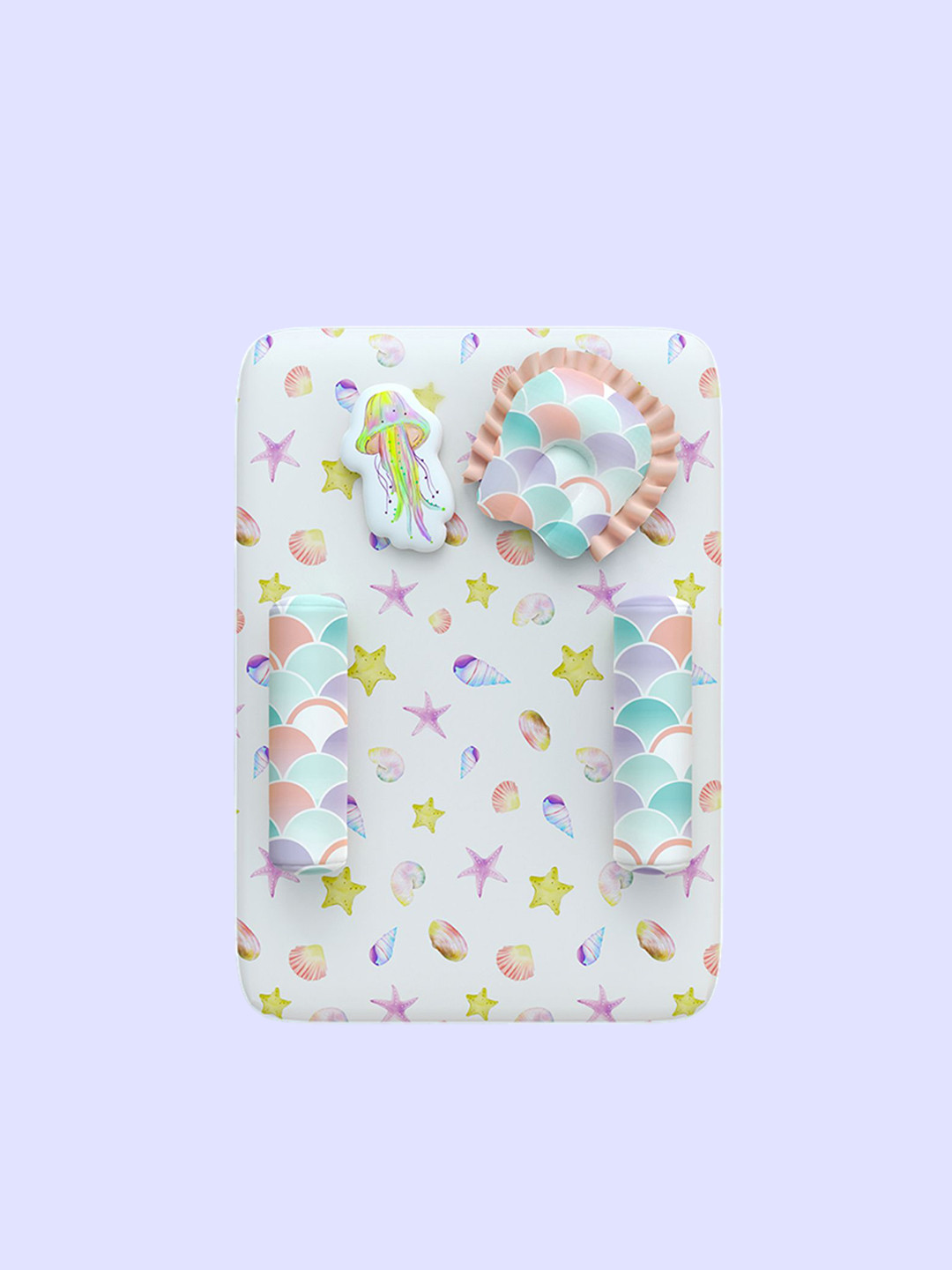 Fancy Fluff Infants Girls Printed Baby Bed Set