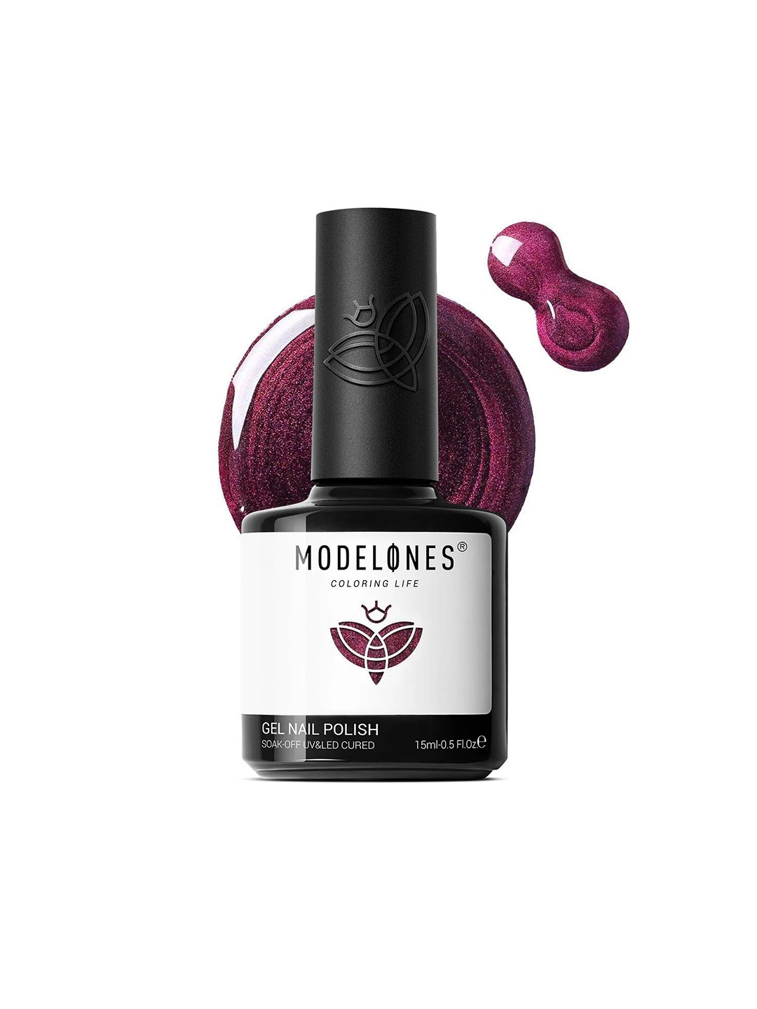 Modelones Soak Off UV & LED Long Lasting Gel Nail Polish - 15 ml - Amazing Scenery - 1075