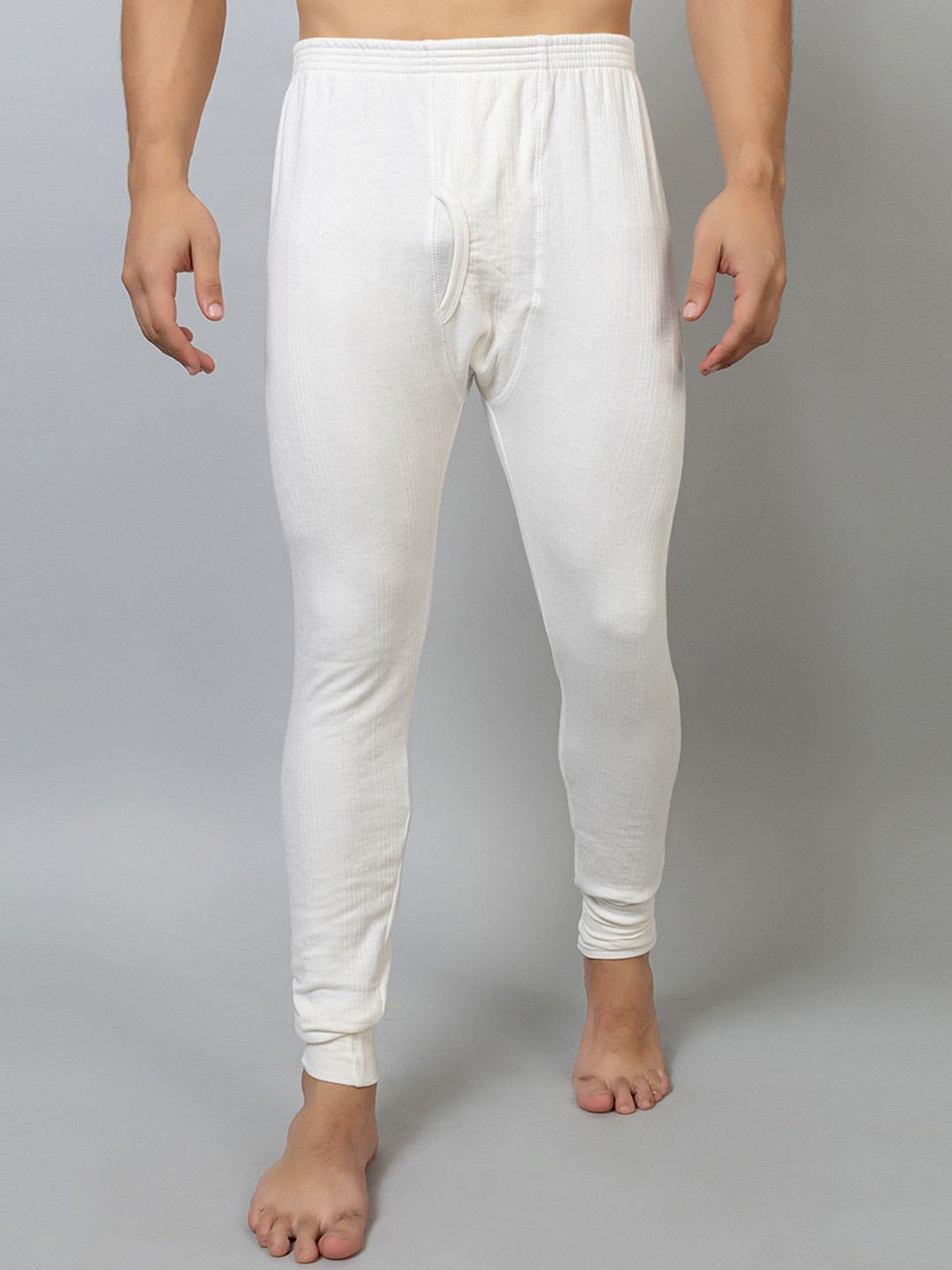 ZEFFIT Men Mid-Rise Cotton Thermal Bottoms