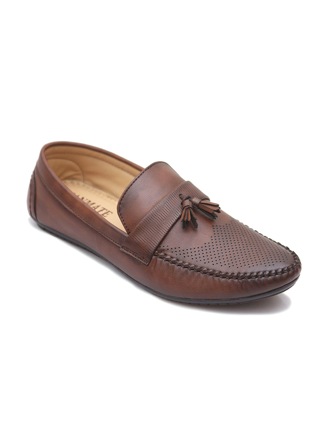 VIV Men Textured Loafers