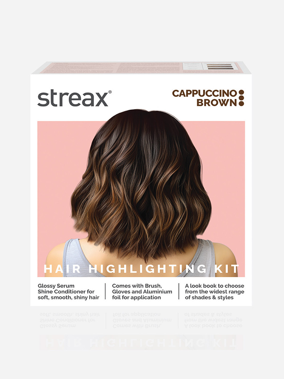 Streax DIY Application Hair Highlighting Kit - Cappuccino Brown
