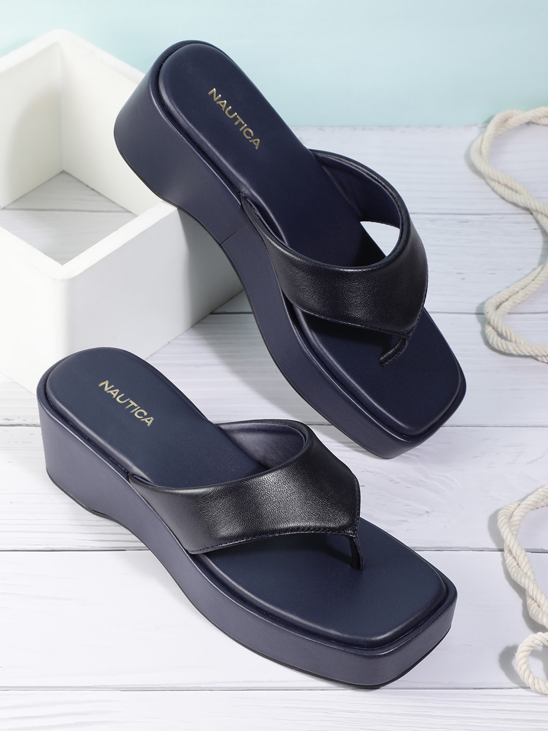Nautica Comfort Heel Sandals