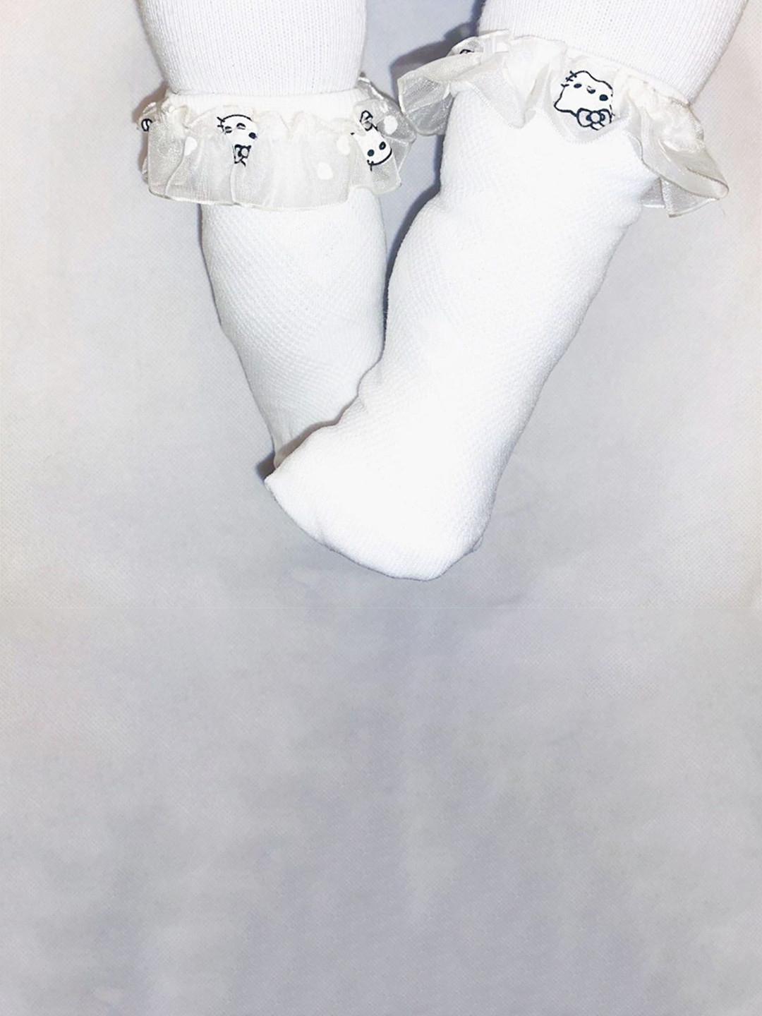 BAESD Girls Lace Detailed Socks