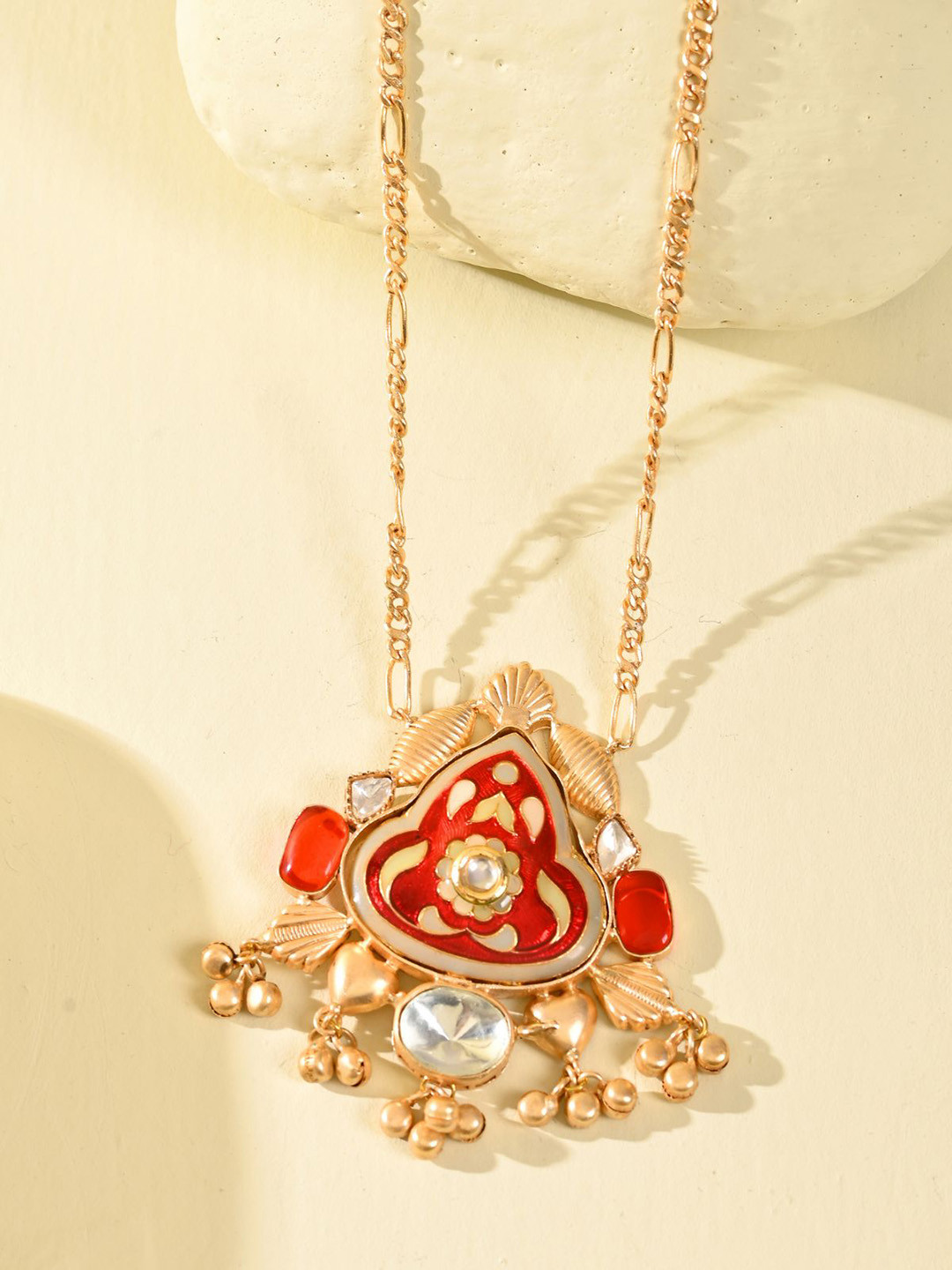 DASTOOR Gold-Plated Geometric Designer Pendant