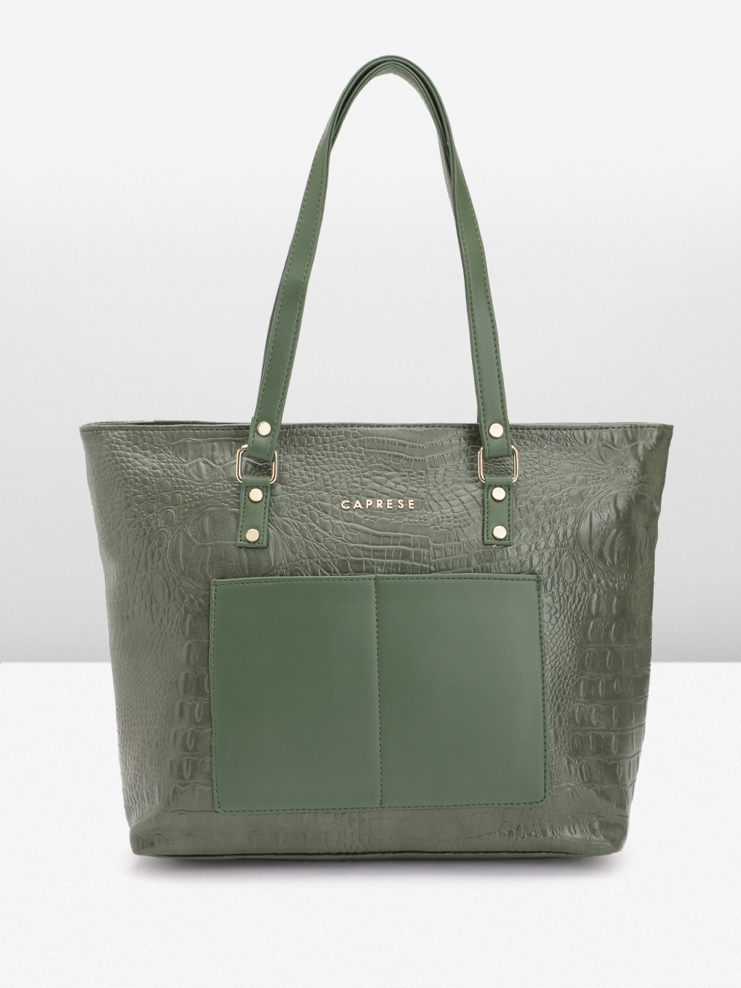 Caprese Azzura Women Green Large Tote Bag