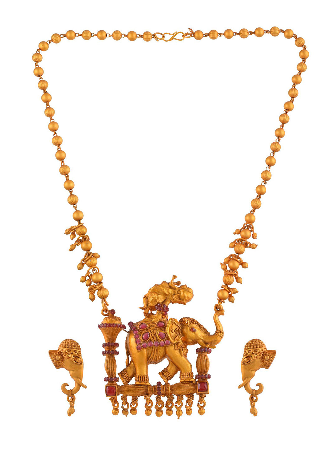 MEMOIR Brass Plated Jewellery Set