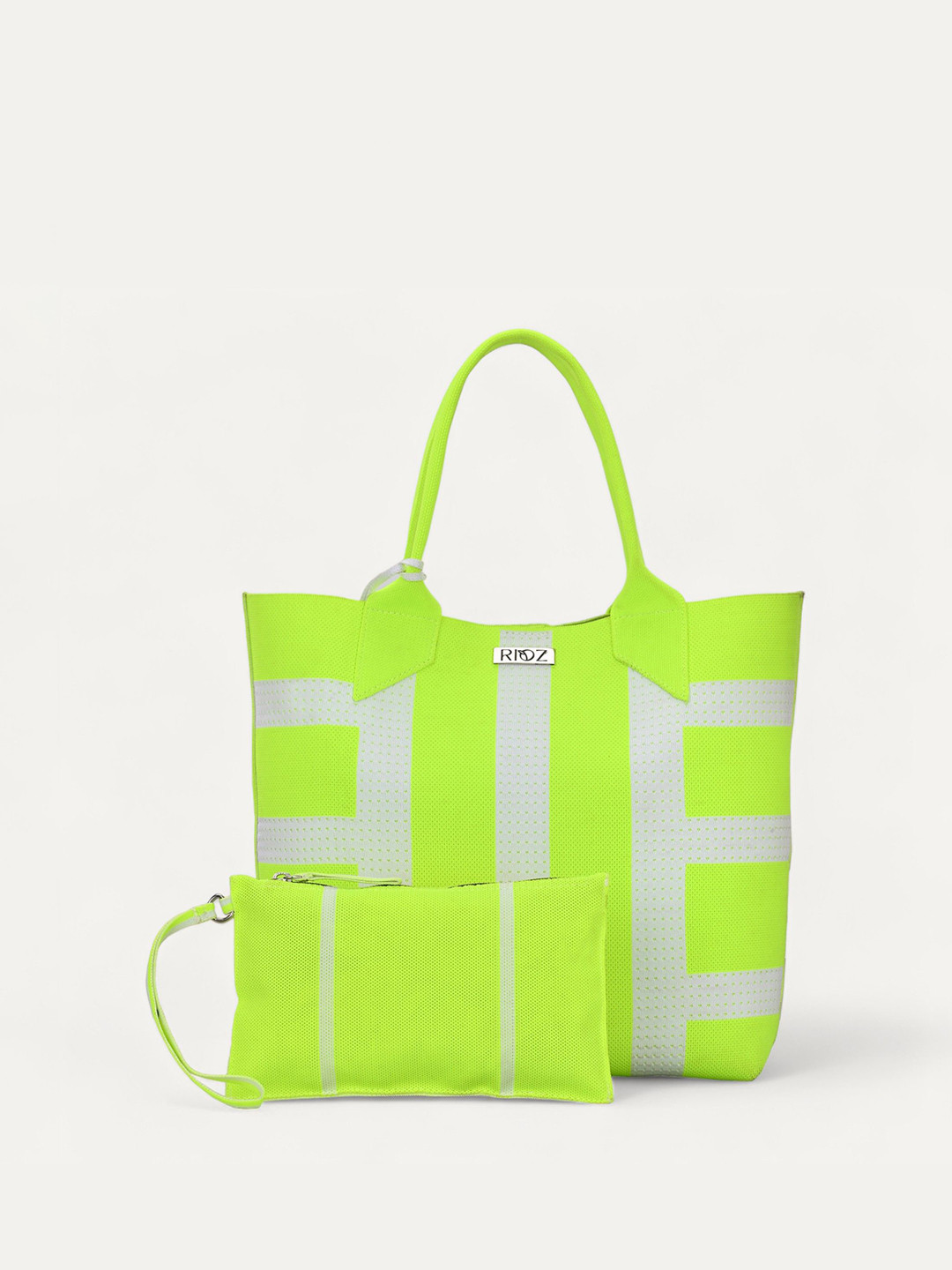 Rioz Oversized Shopper Tote Bag with Applique