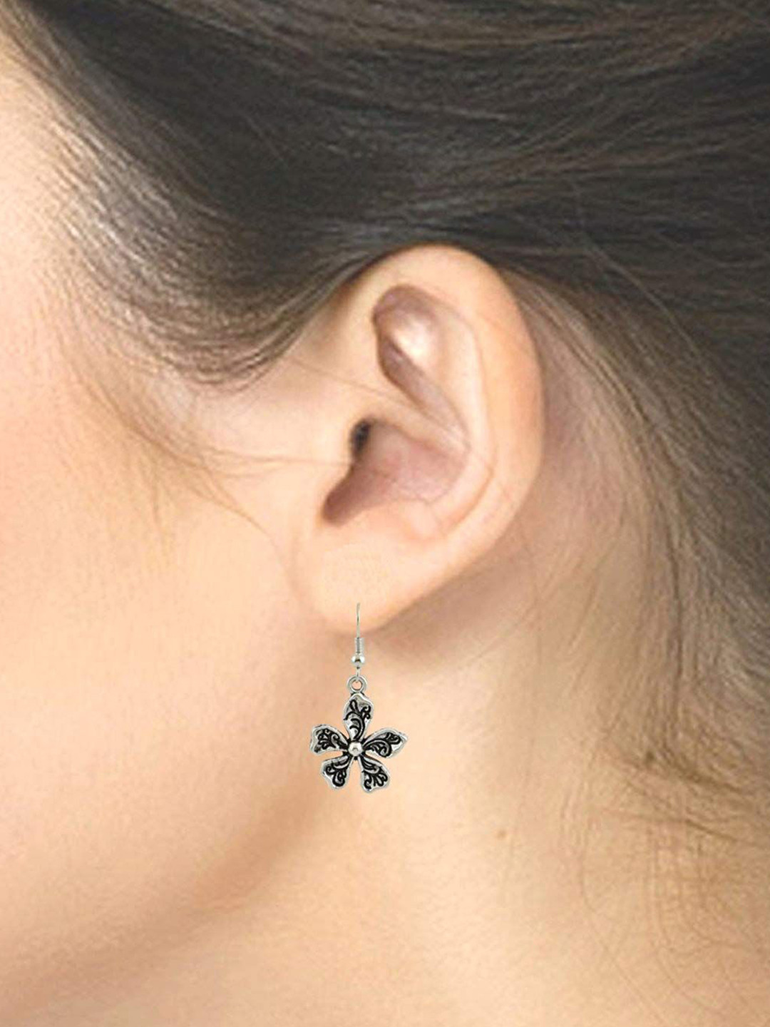 HIGH TRENDZ Contemporary Drop Earrings
