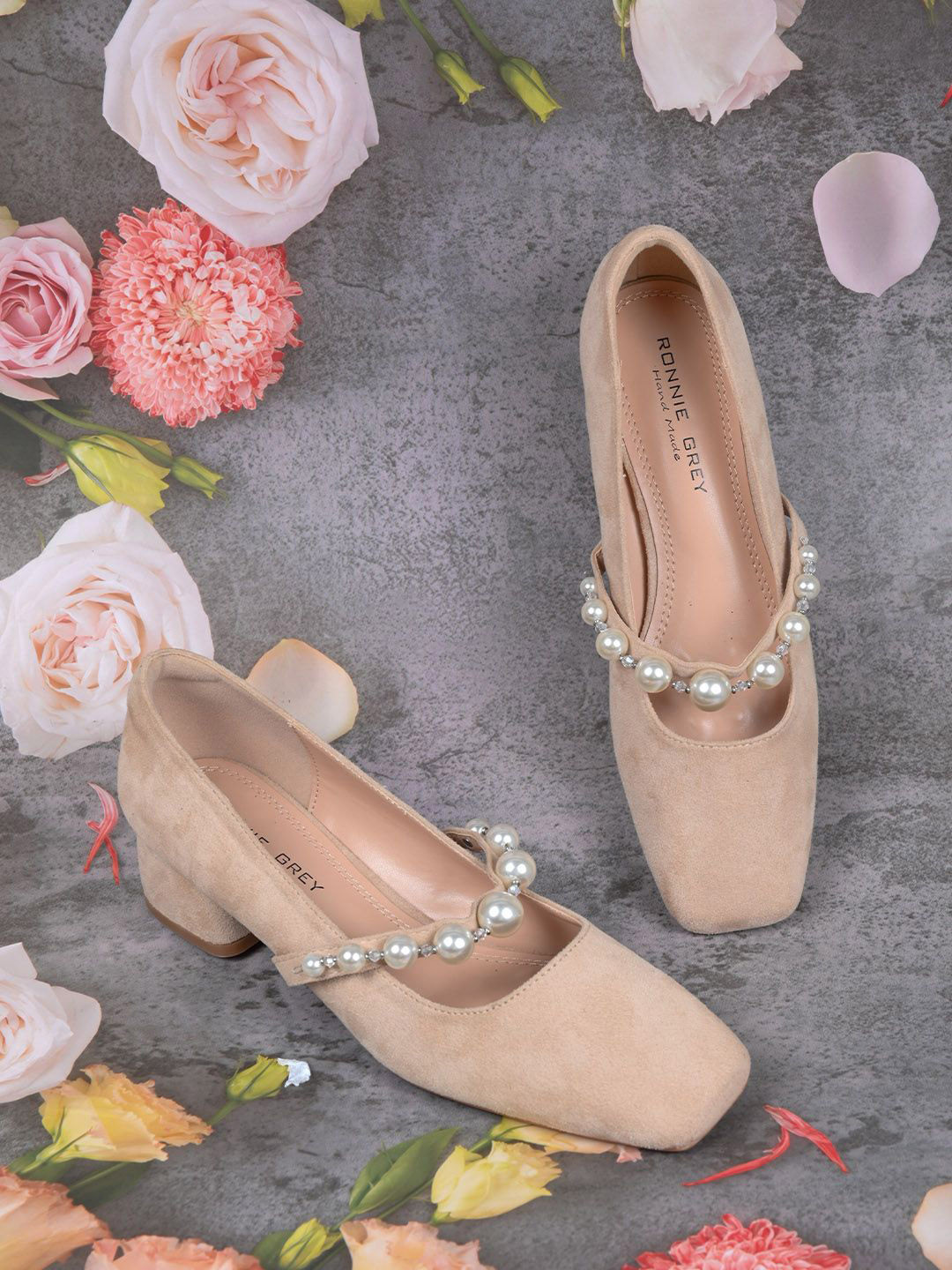 Ronnie Grey Women Slip-On Mary Jane Flats